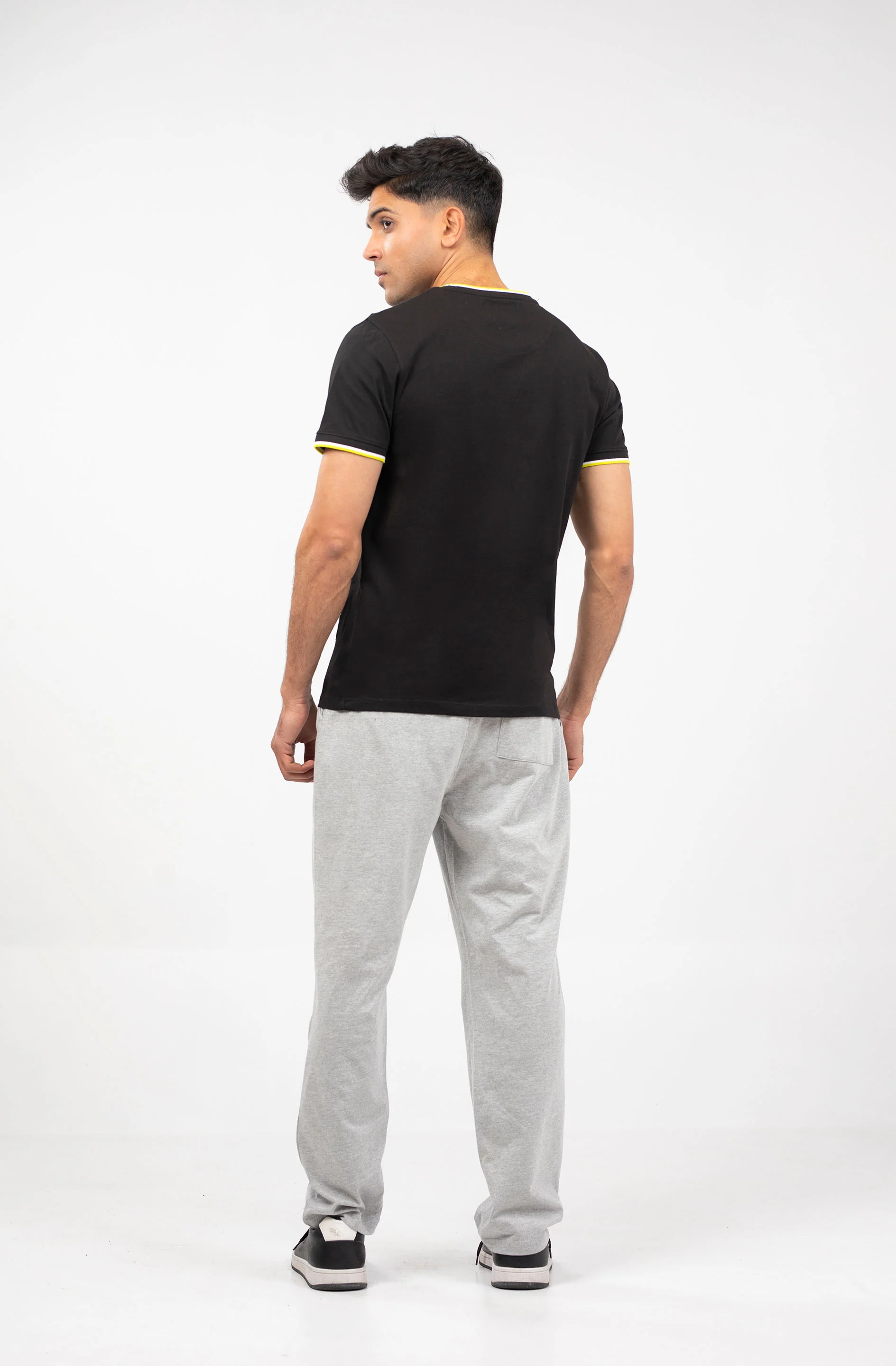 Contrasting Ringer Tee - Image 4