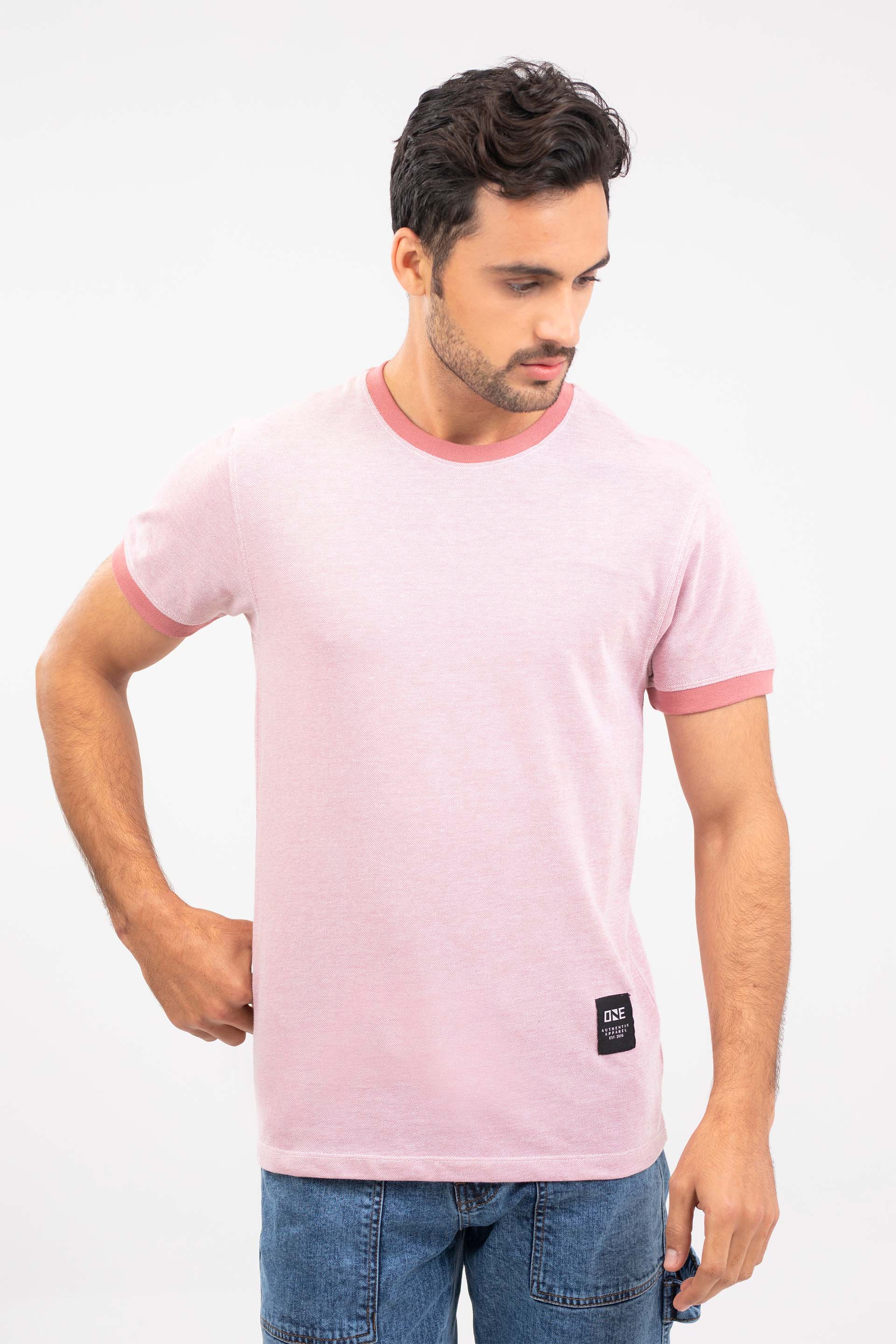 Textured Tee Shirt - Image 2