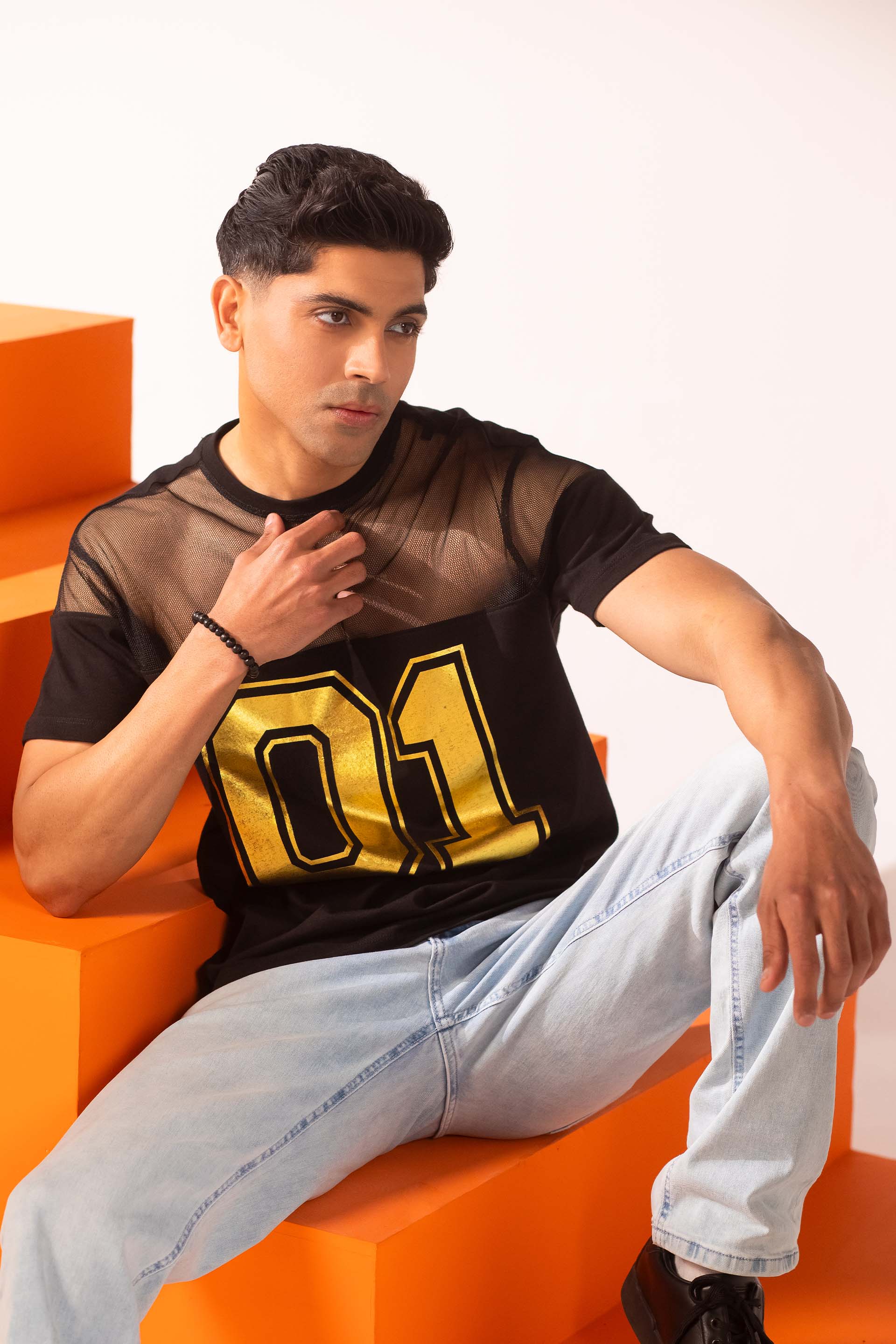 Comfort Contrasting Tee - Image 3