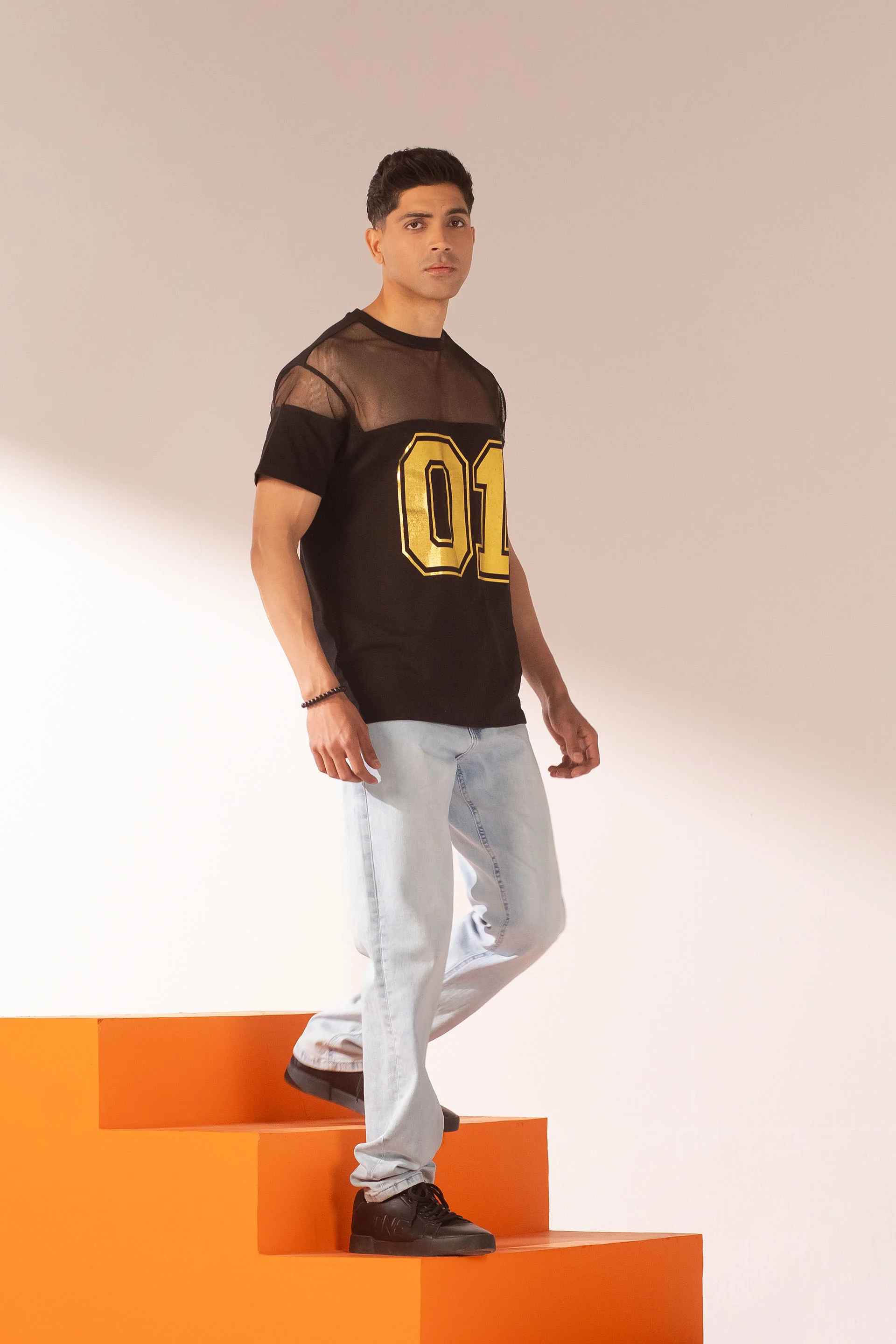 Comfort Contrasting Tee - Image 4