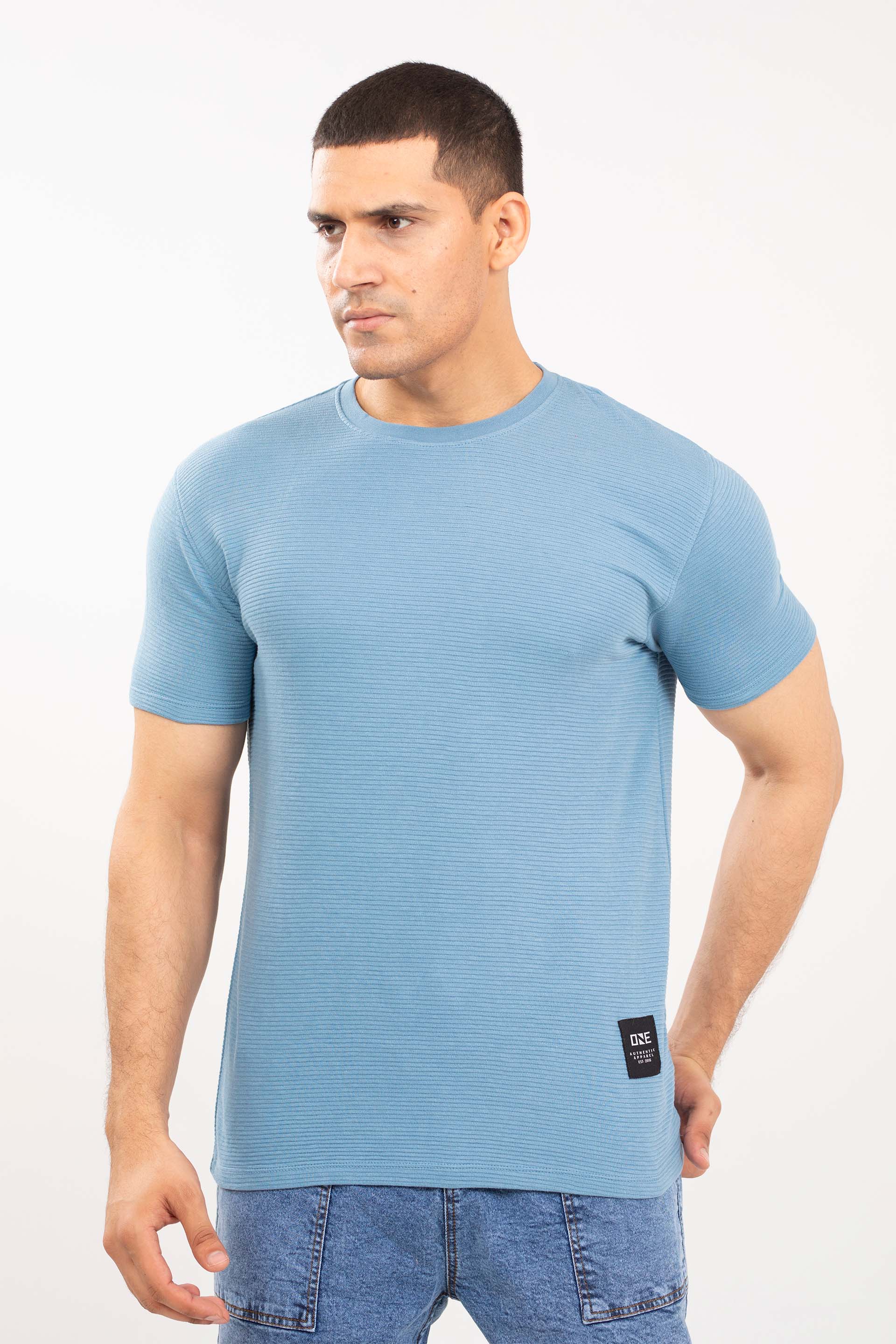 Textured Crew Neck - Image 2