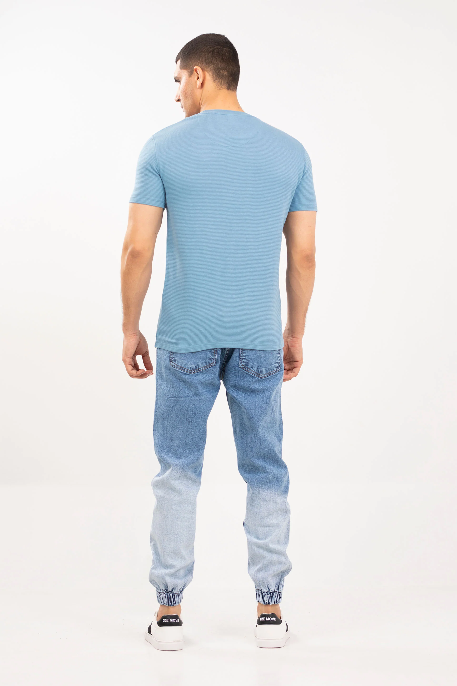 Textured Crew Neck - Image 3