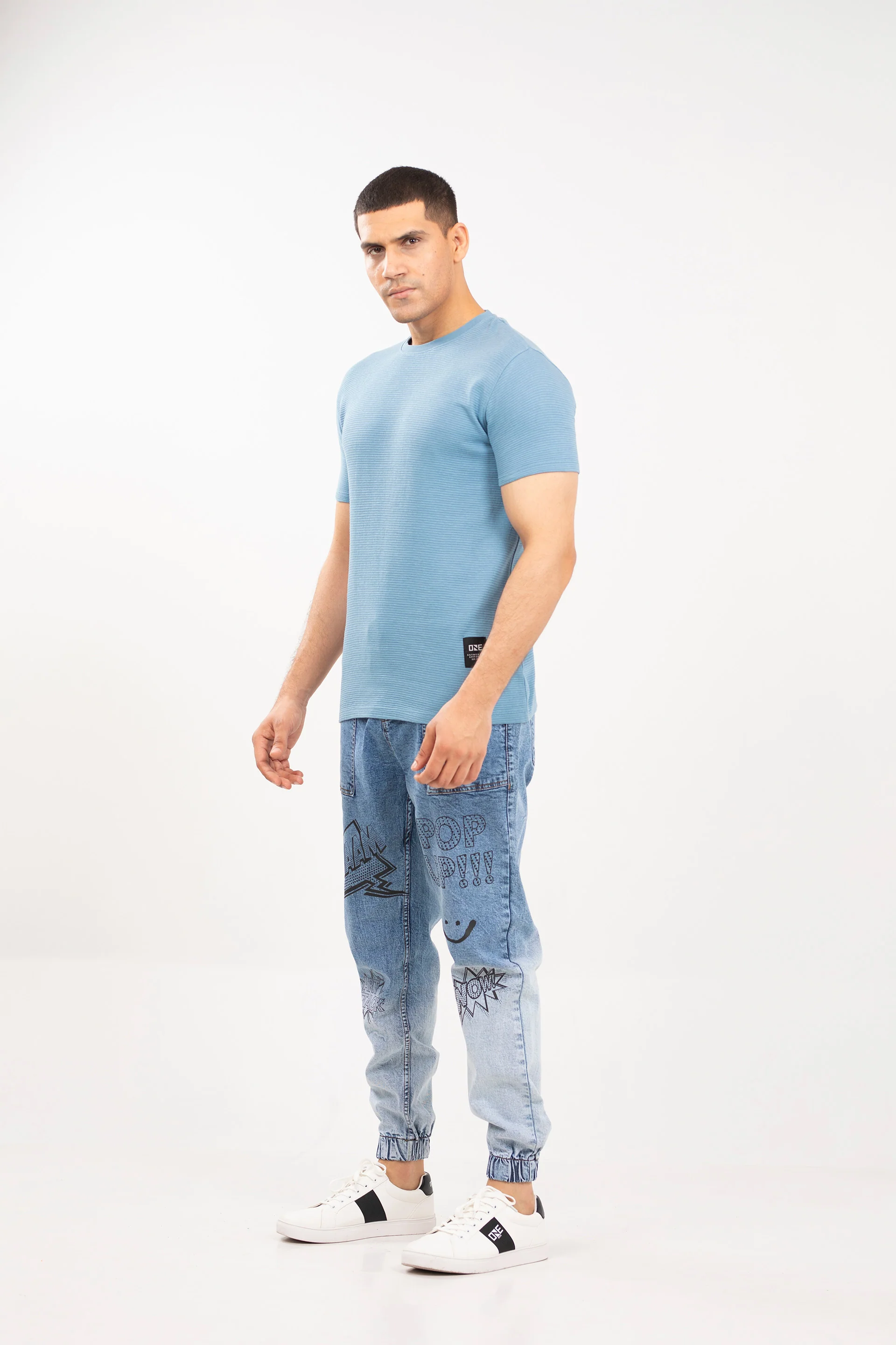 Textured Crew Neck - Image 4