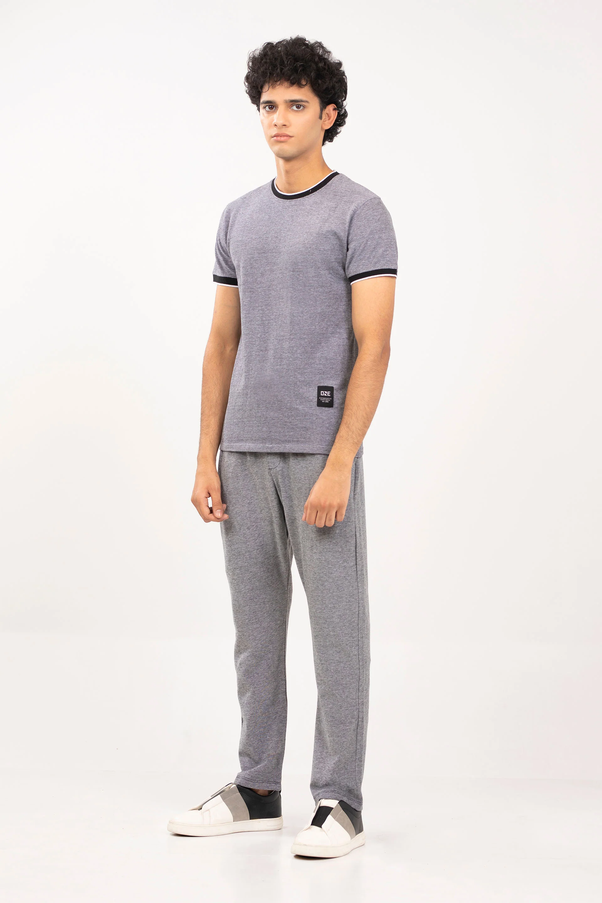 Textured Ringer Tee - Image 3