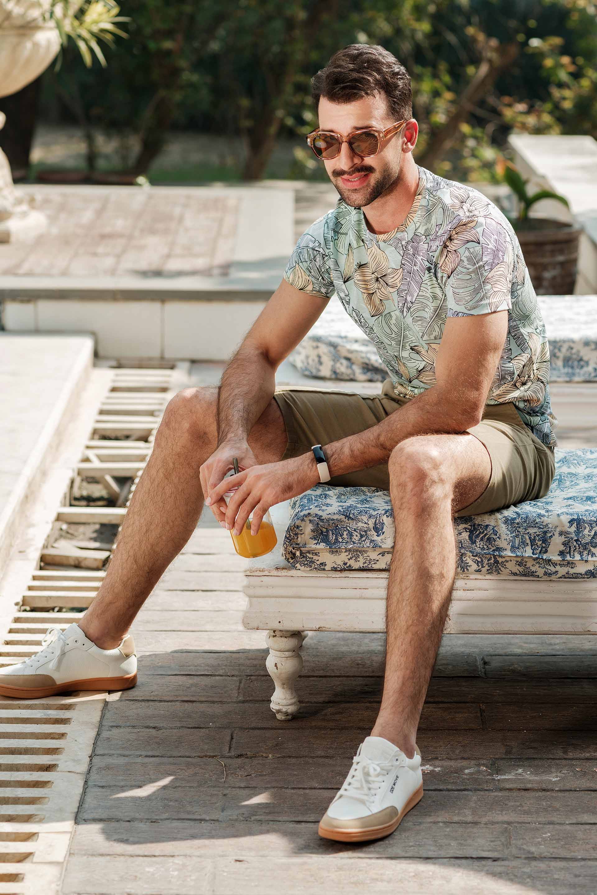 Tropical Printed Tee - Image 4