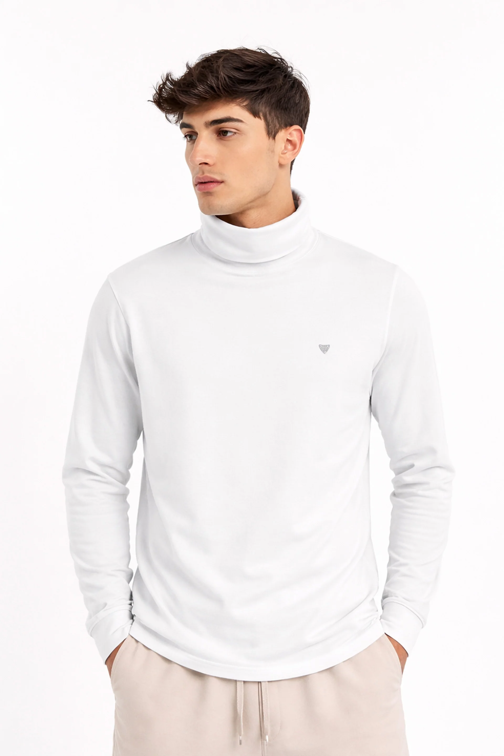 Basic High Neck Tee