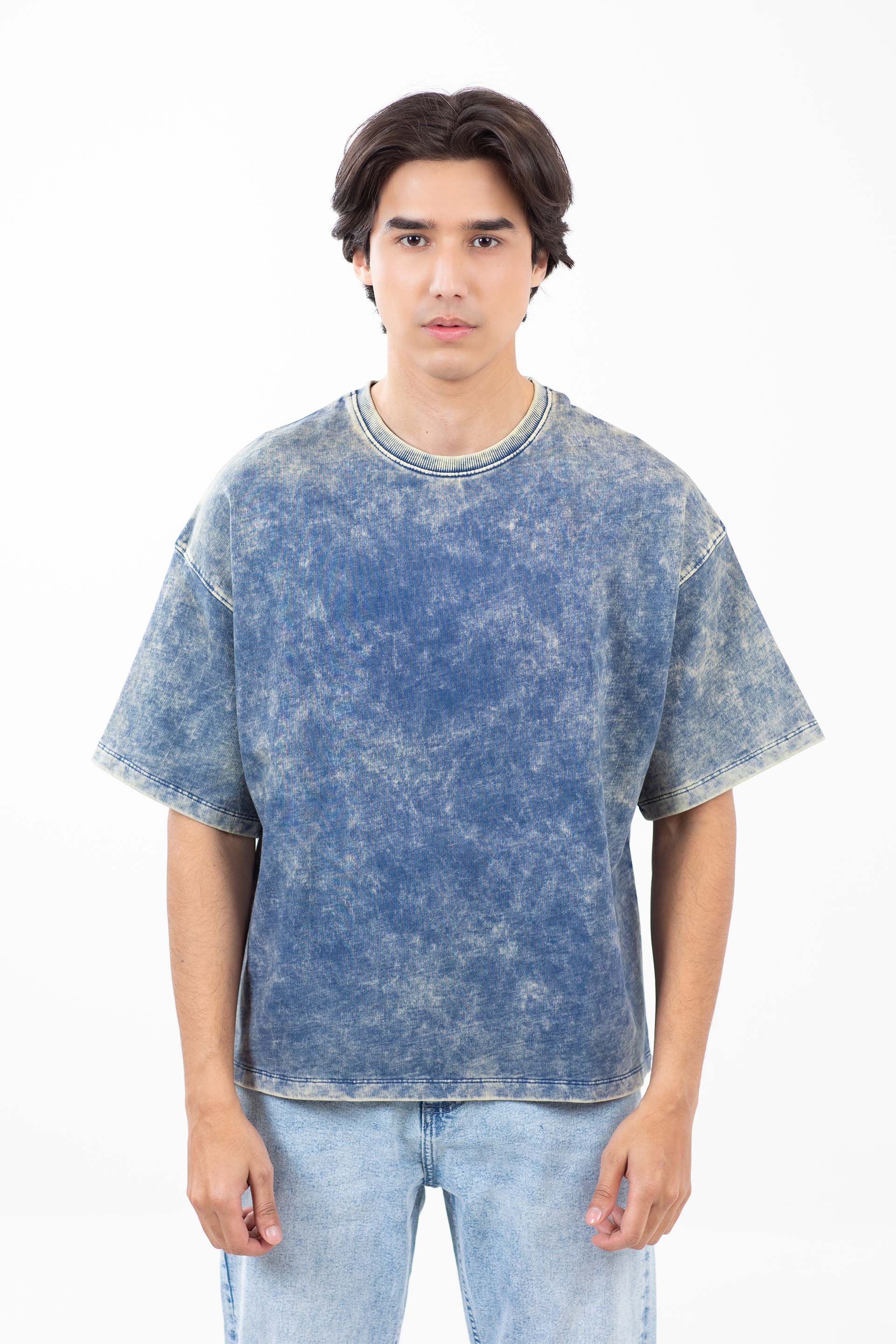 Boxy Fit Washed Tee - Image 2