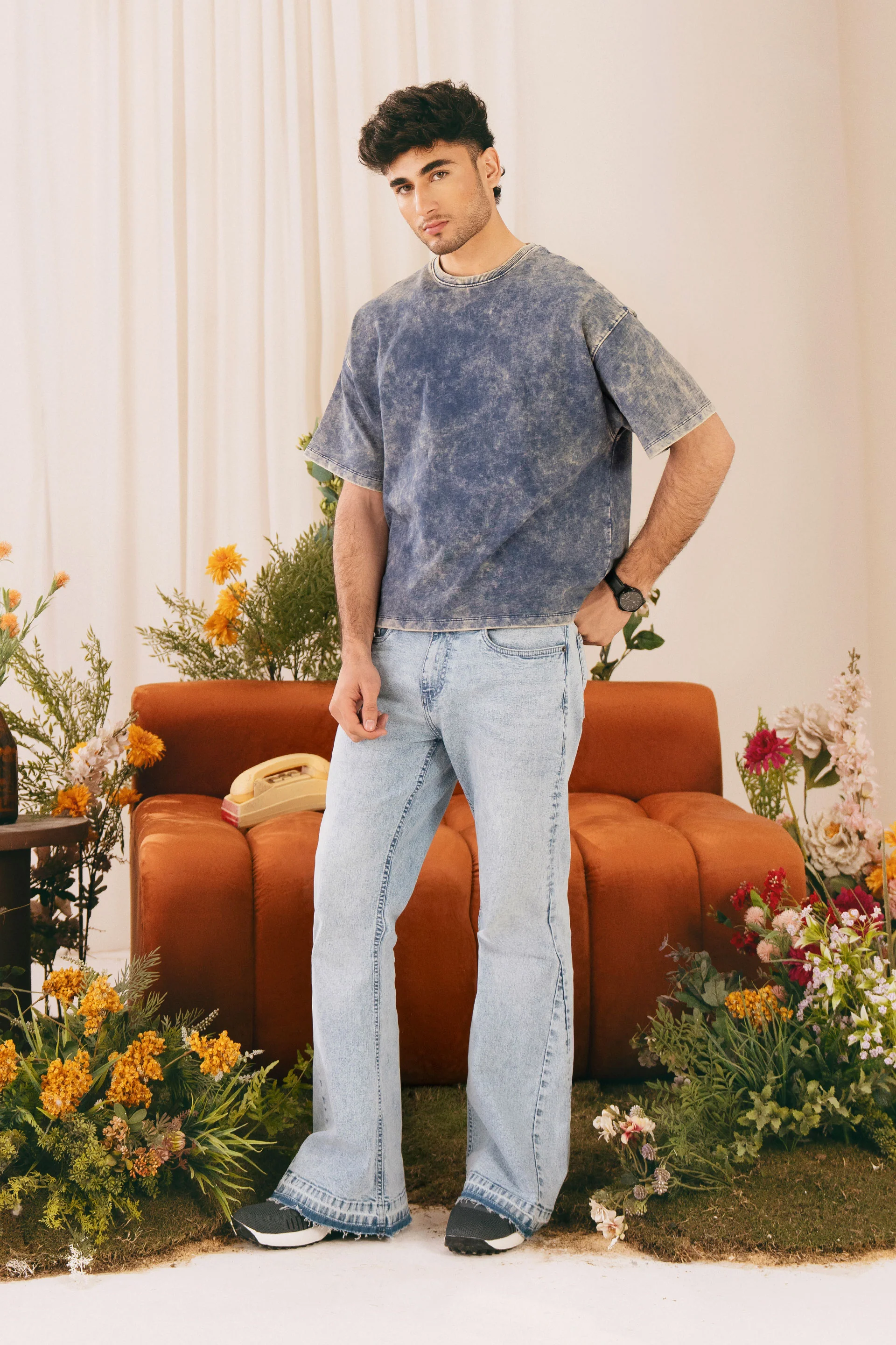 Boxy Fit Washed Tee - Image 3