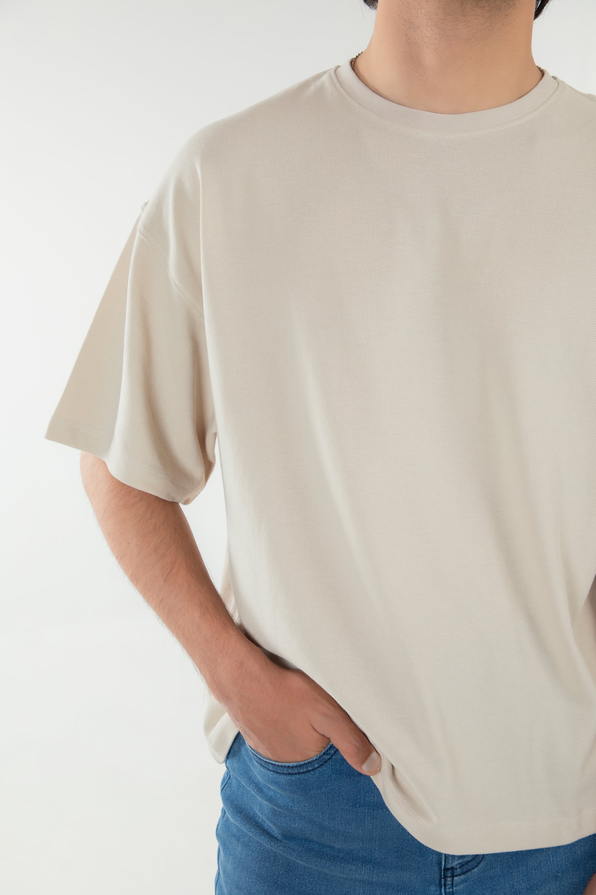 Pique Boxy Tee - Image 2