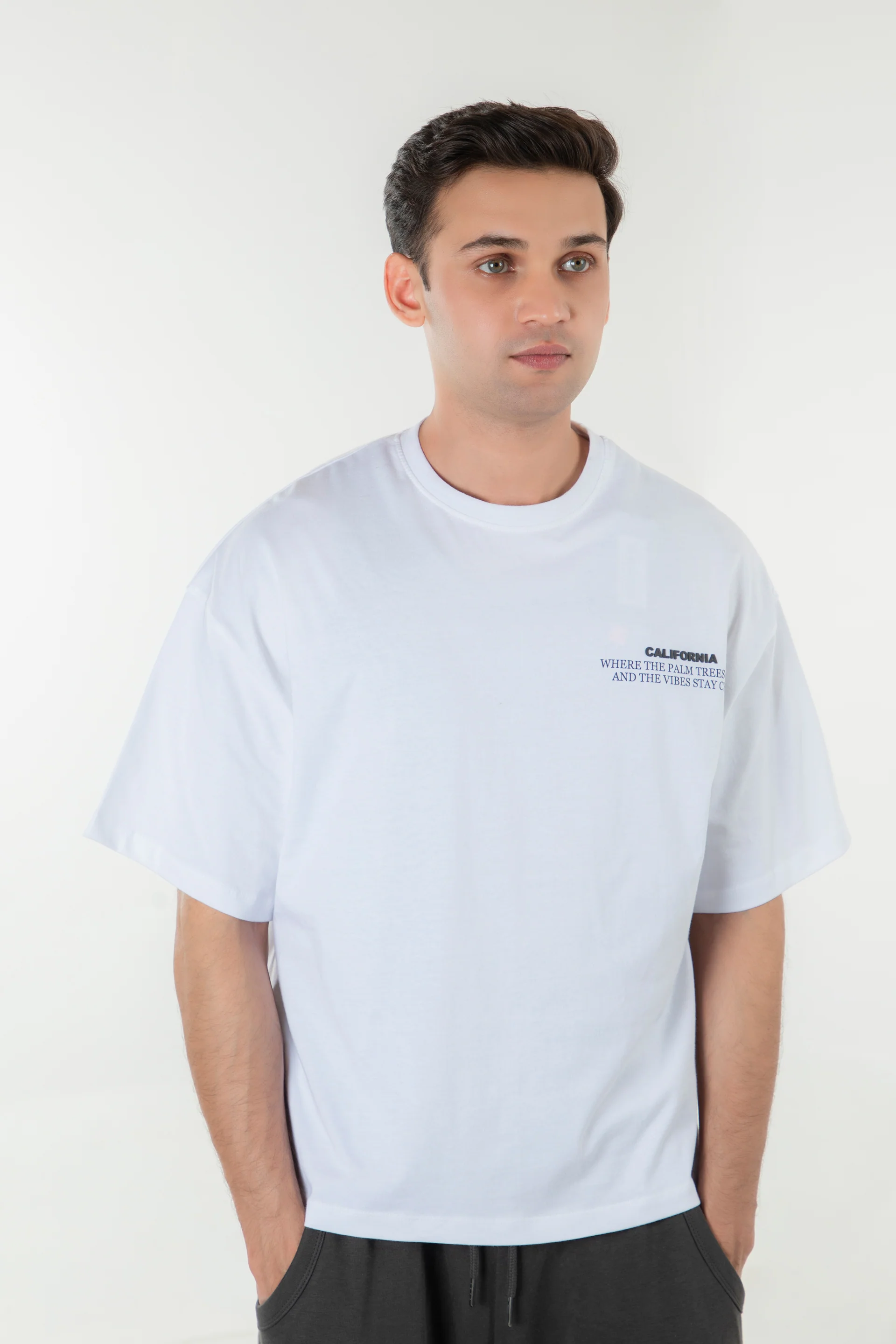 Boxy Slogan Tee