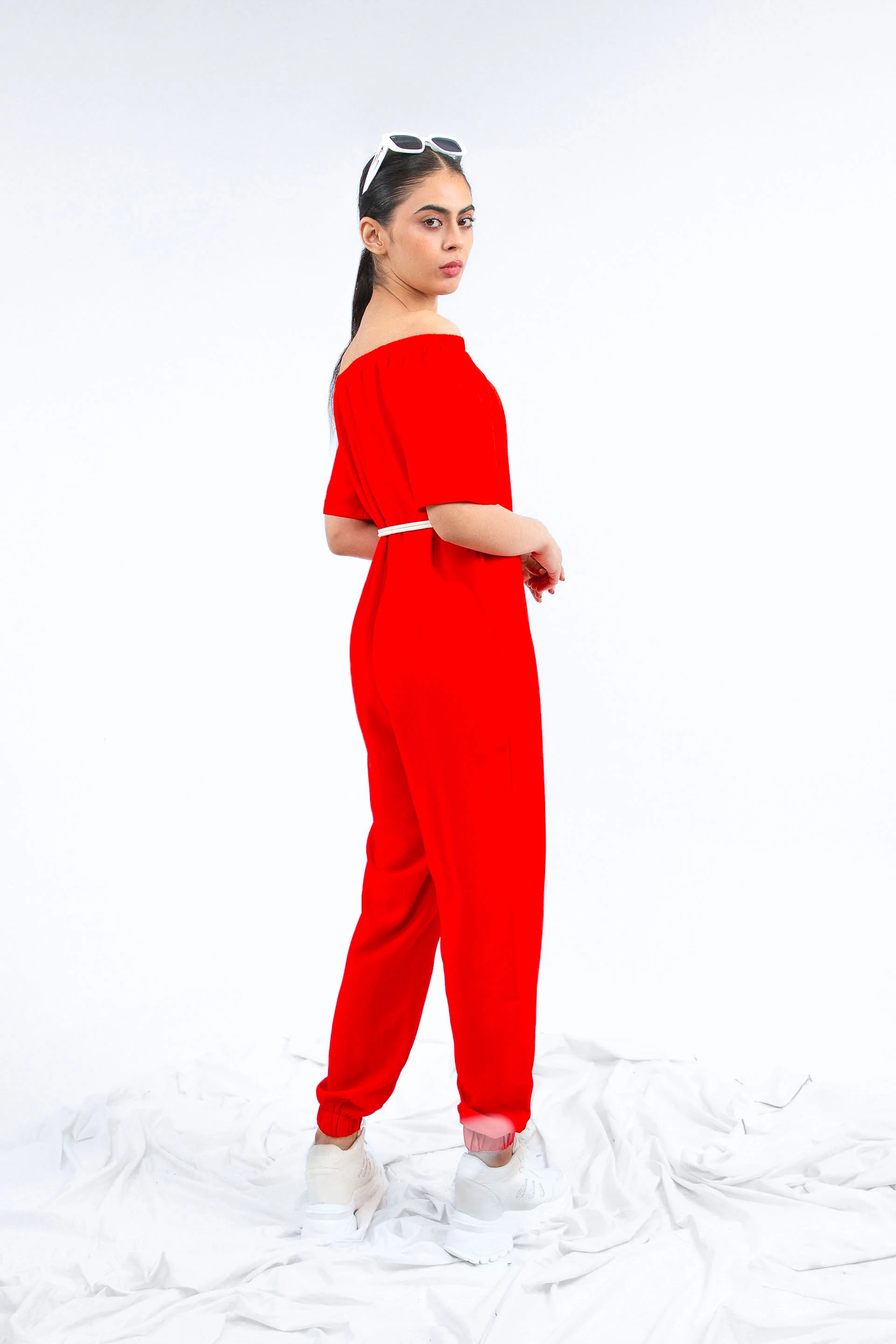 Off Shoulder Jumpsuit - Image 2