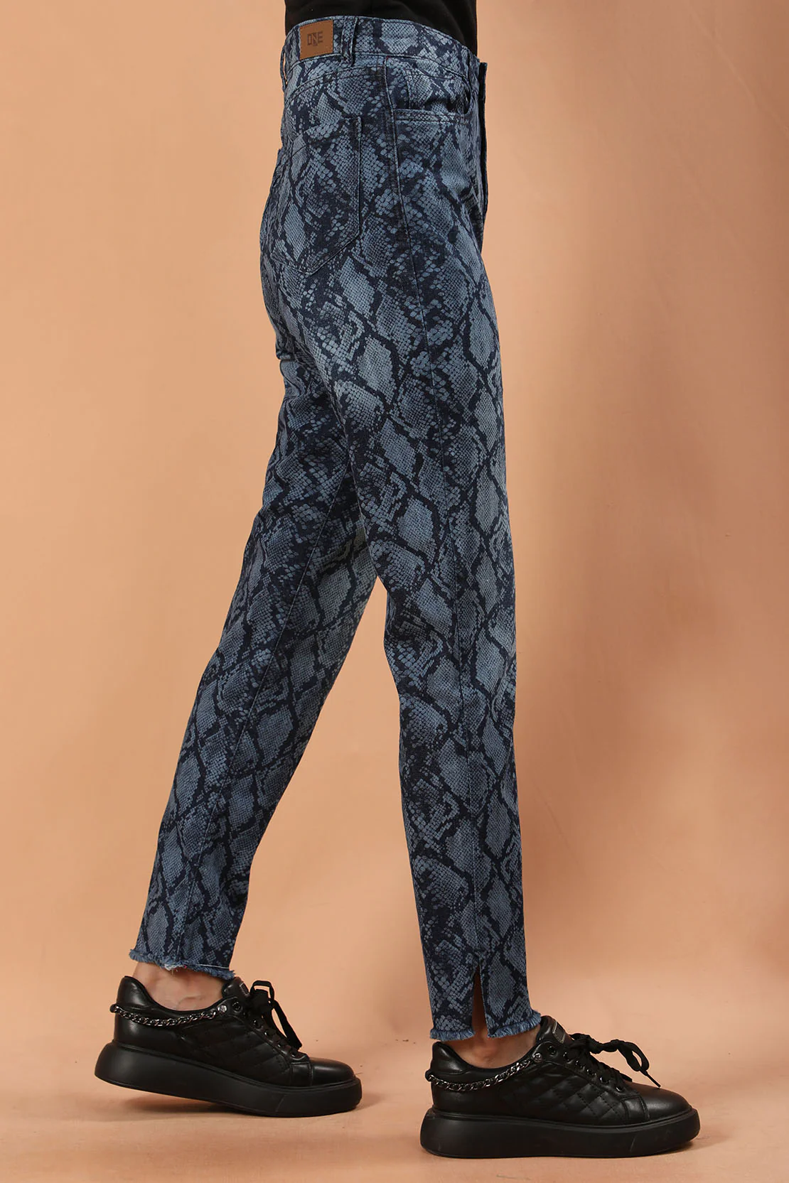 Printed Jeans Indigo - Image 2