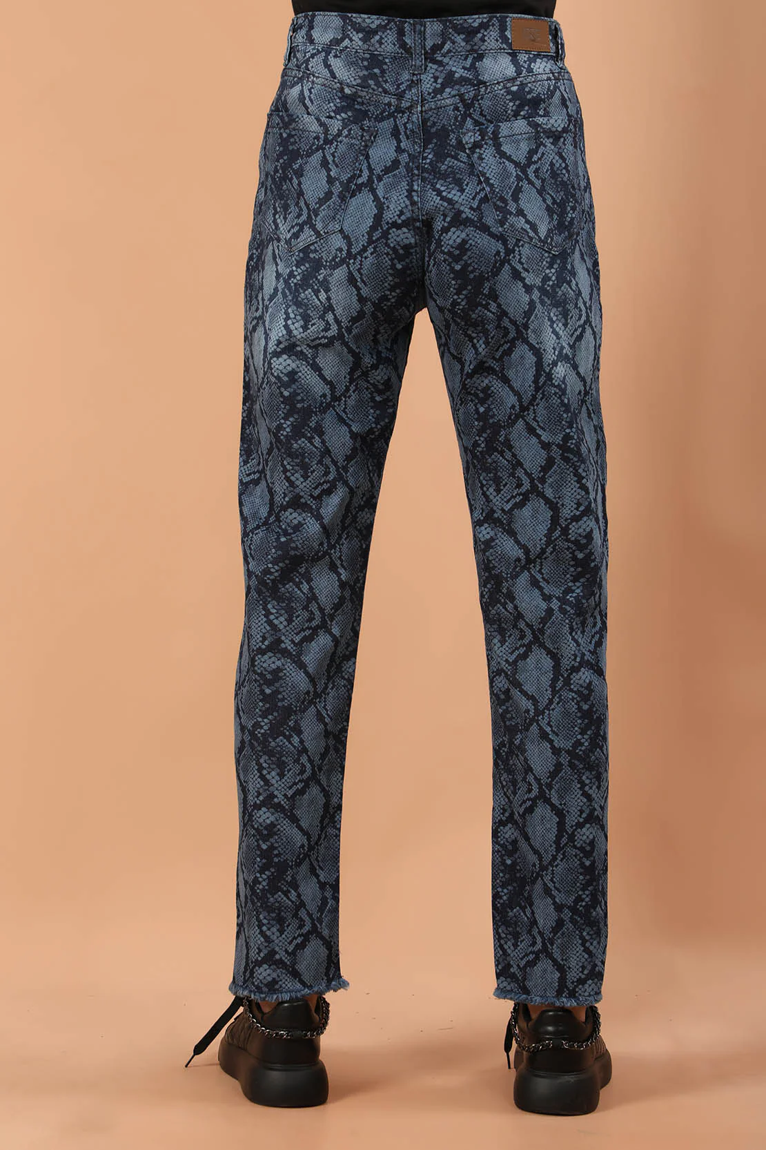 Printed Jeans Indigo - Image 3