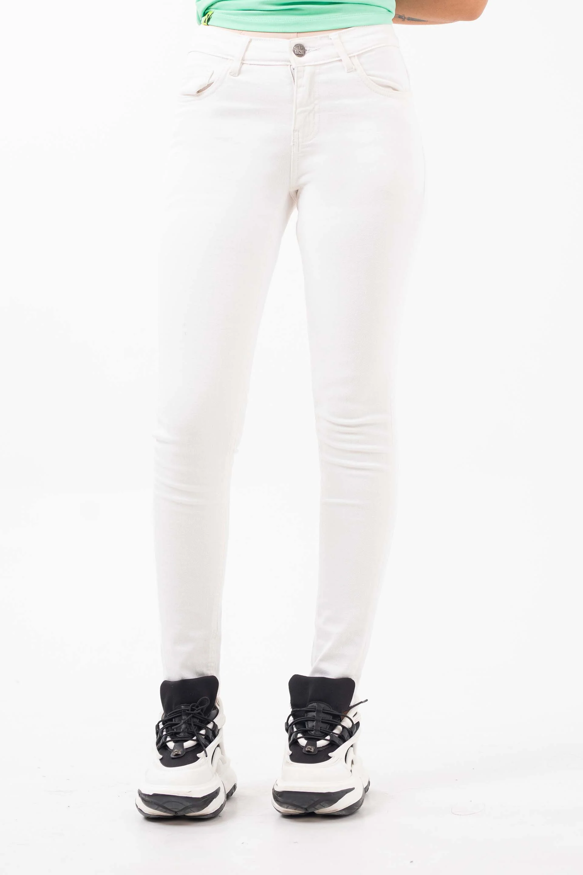Skinny Jeans White - Image 3