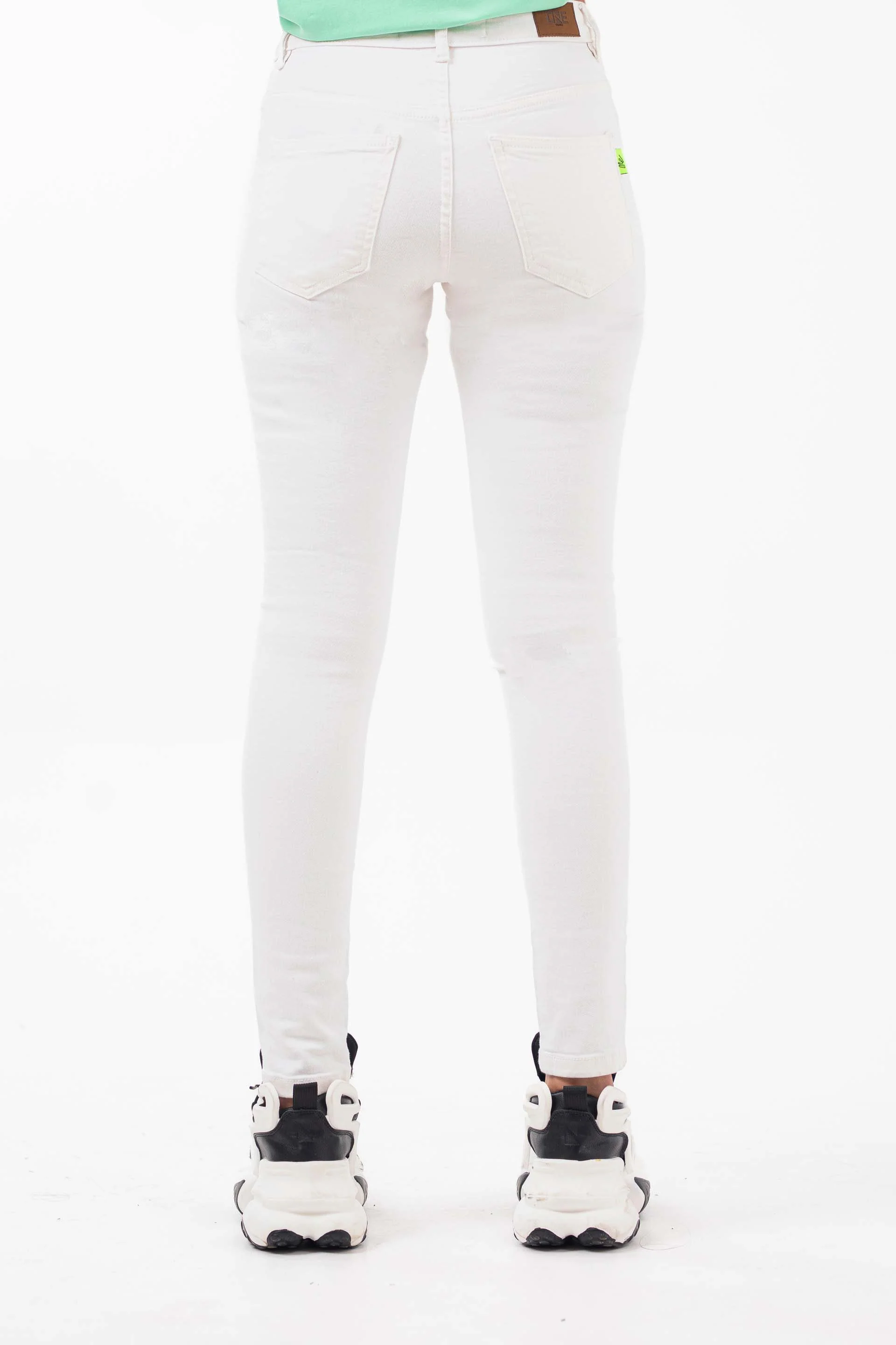 Skinny Jeans White - Image 4