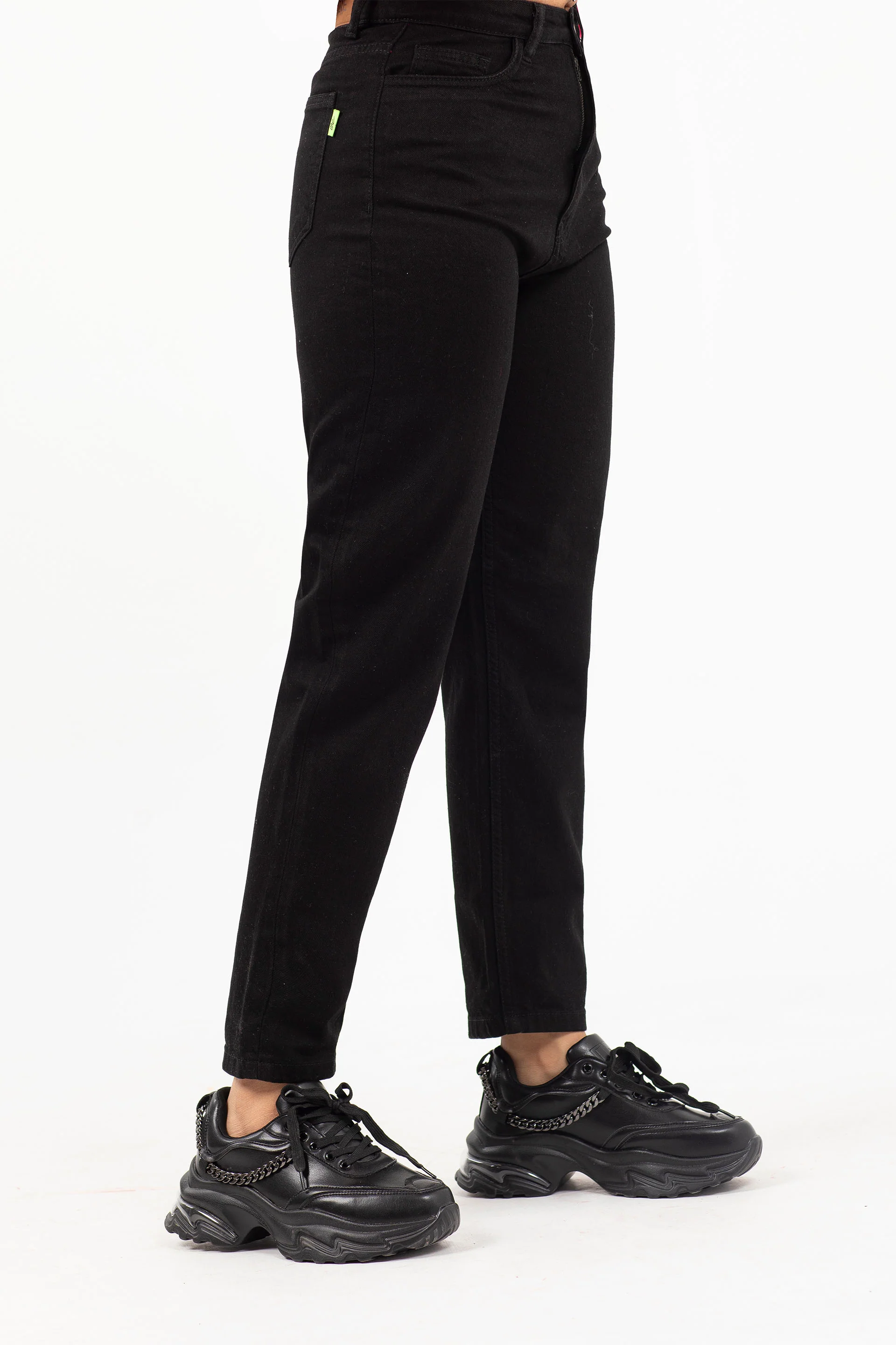 Mom Jeans Black - Image 3