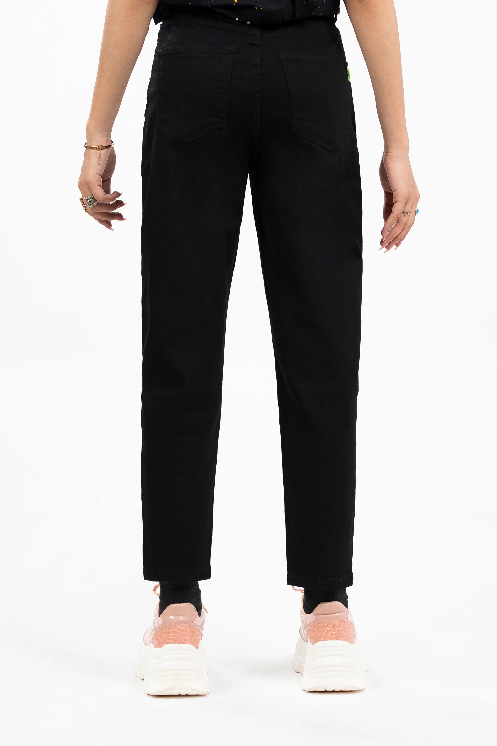 Embellished Mom Jeans - Image 3