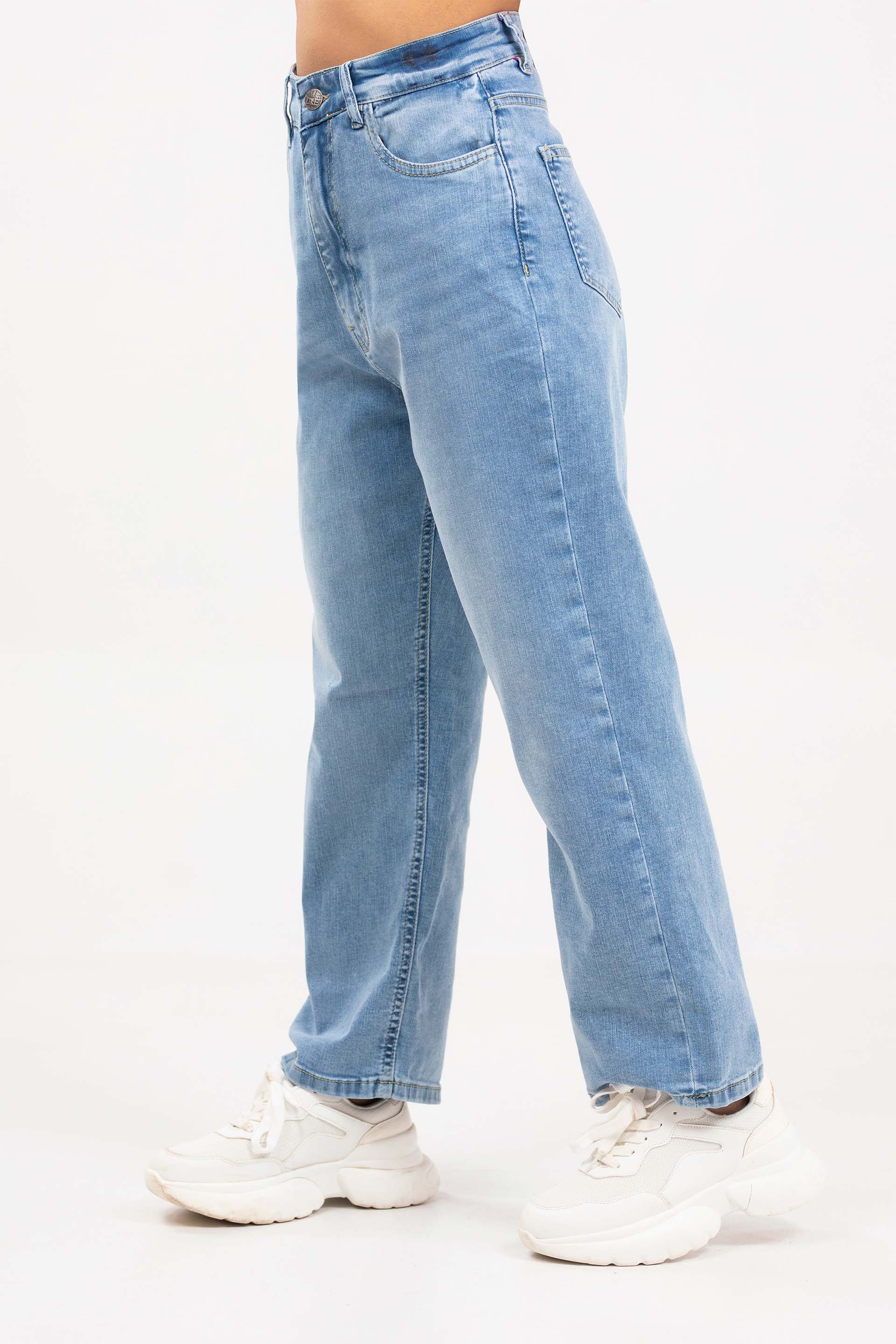 Cropped Straight Jeans - Image 2