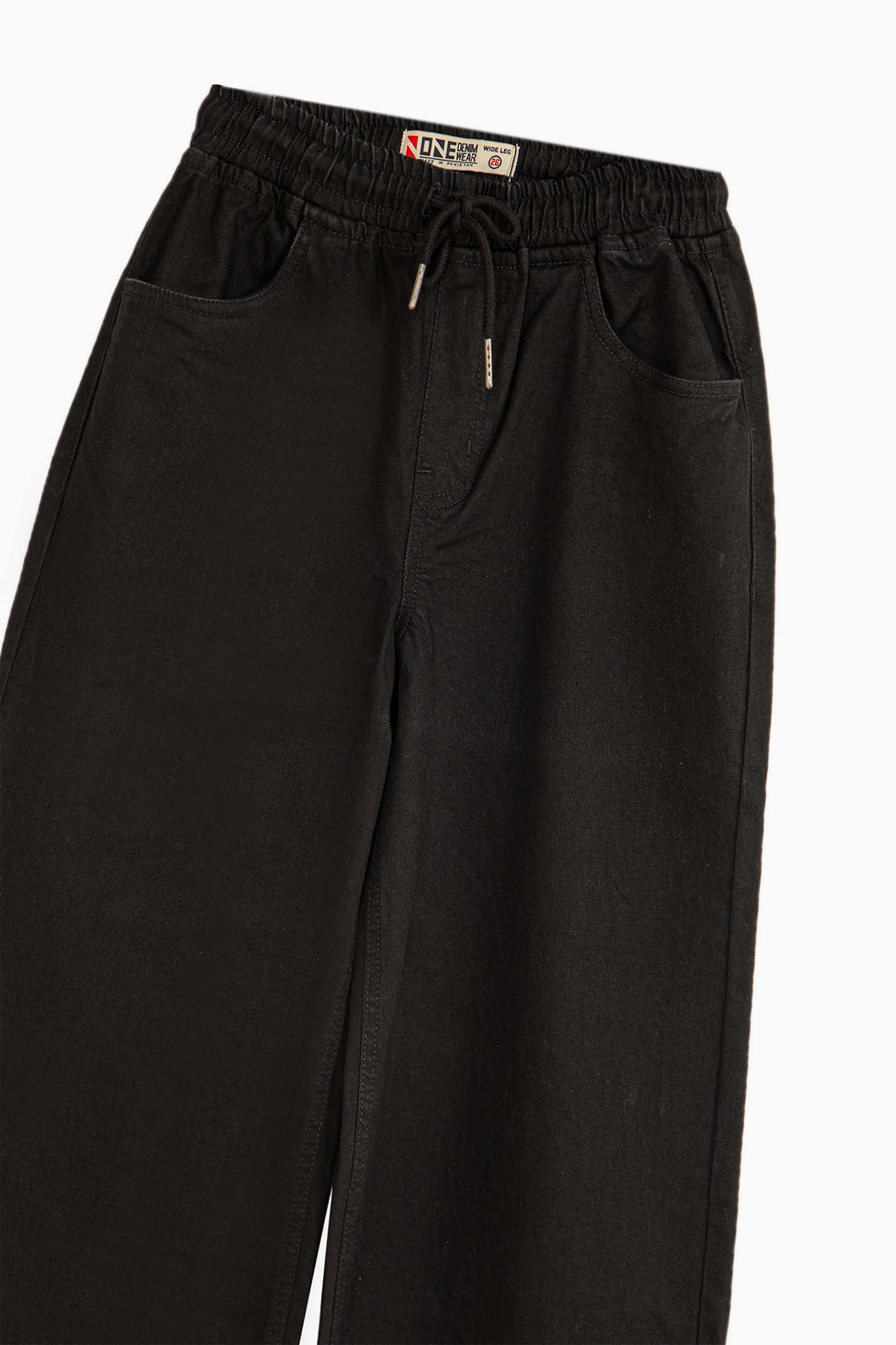 Basic Wide Leg Jeans - Image 3