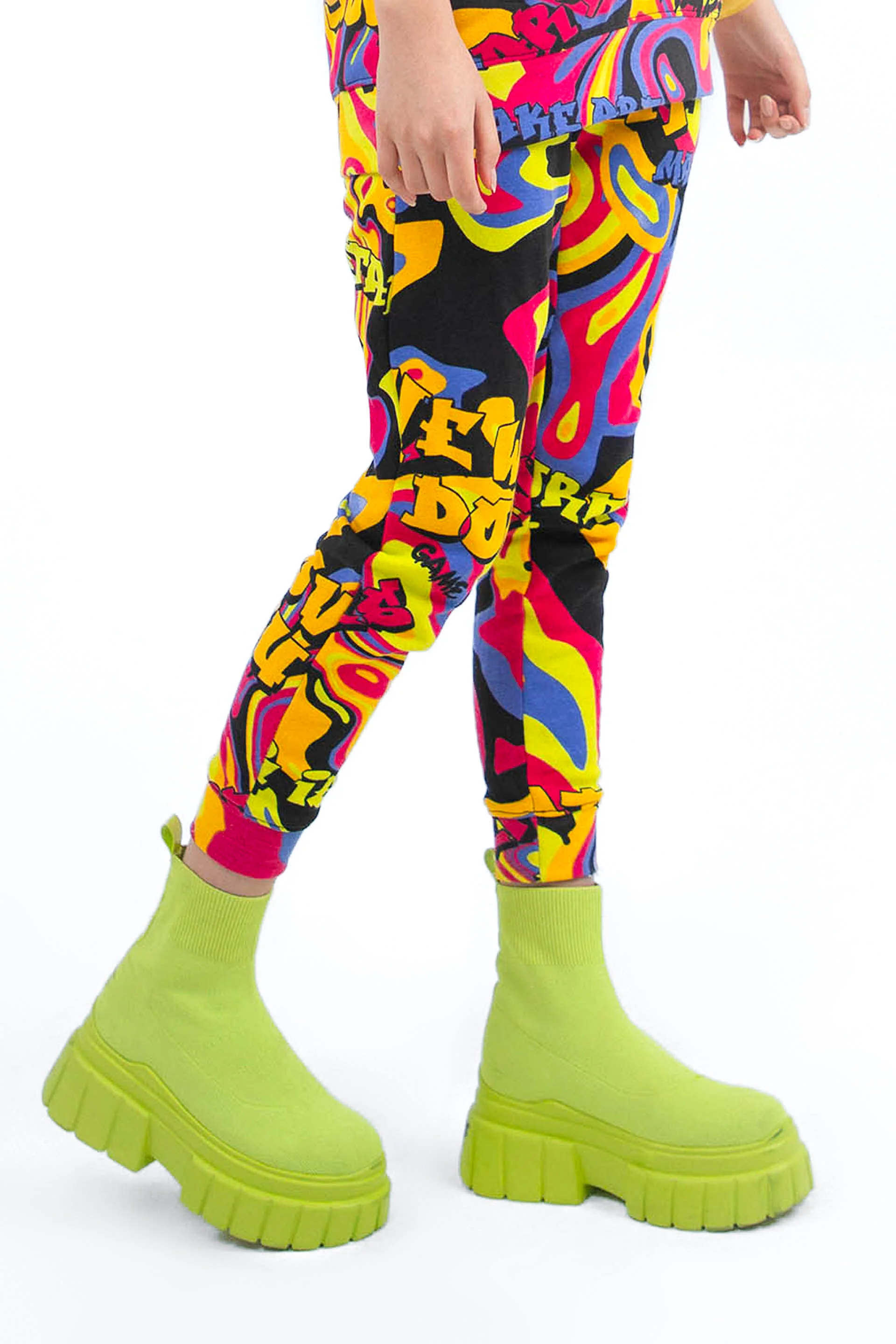 Graffiti Trackpants Multi - Image 3