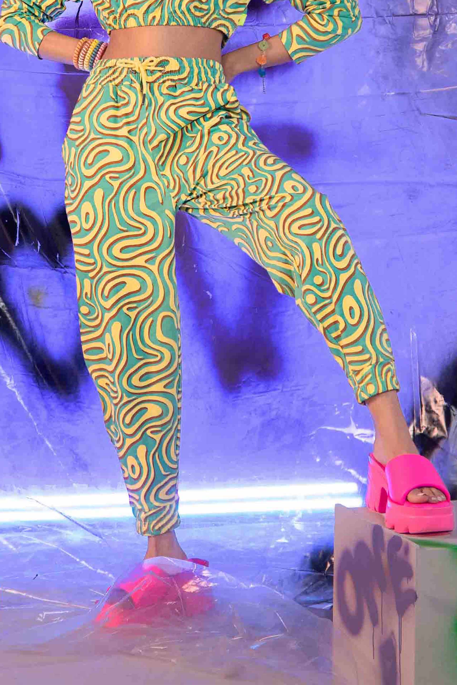 Printed Track Pants - Image 3