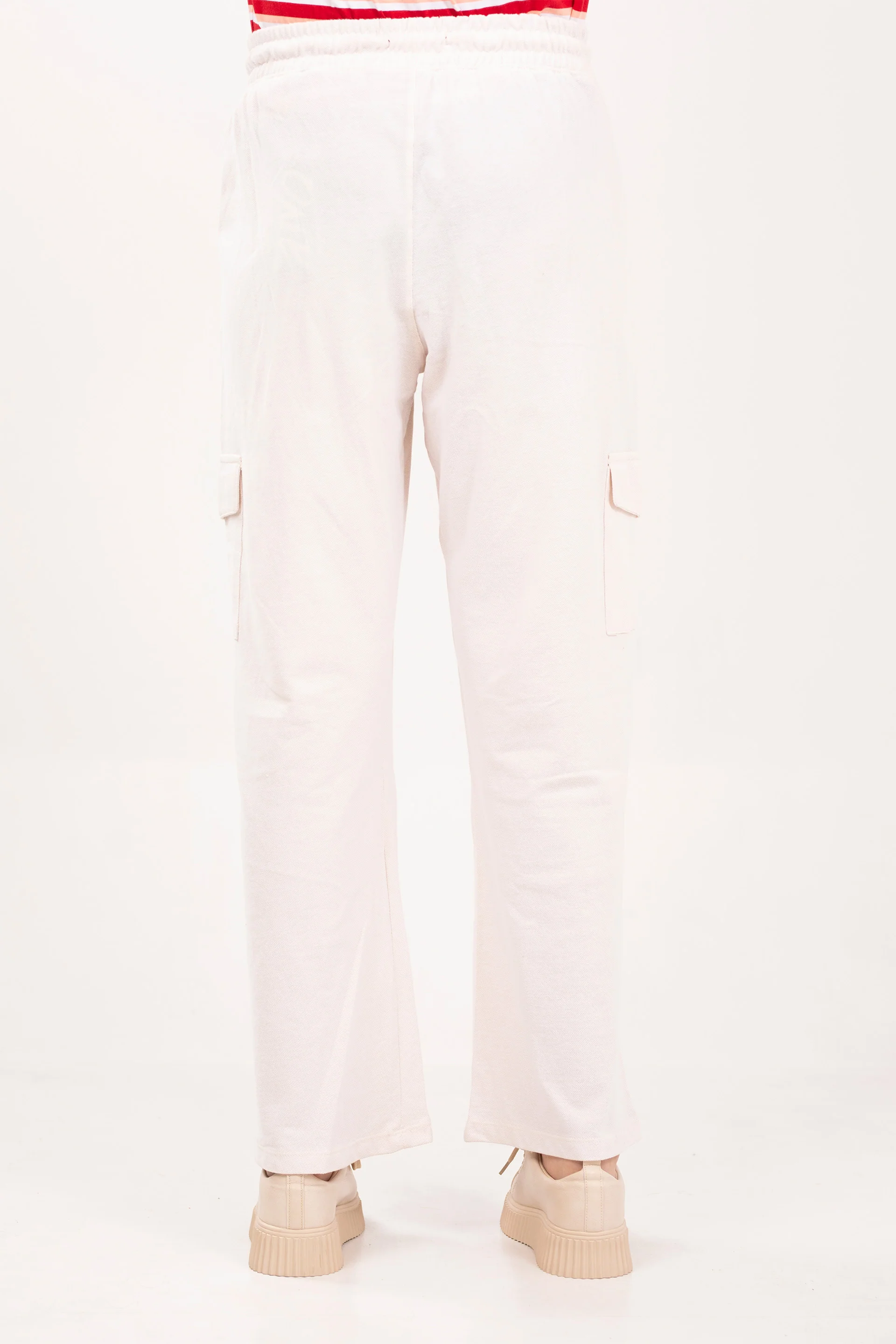 Textured Wide Leg Cargo - Image 3