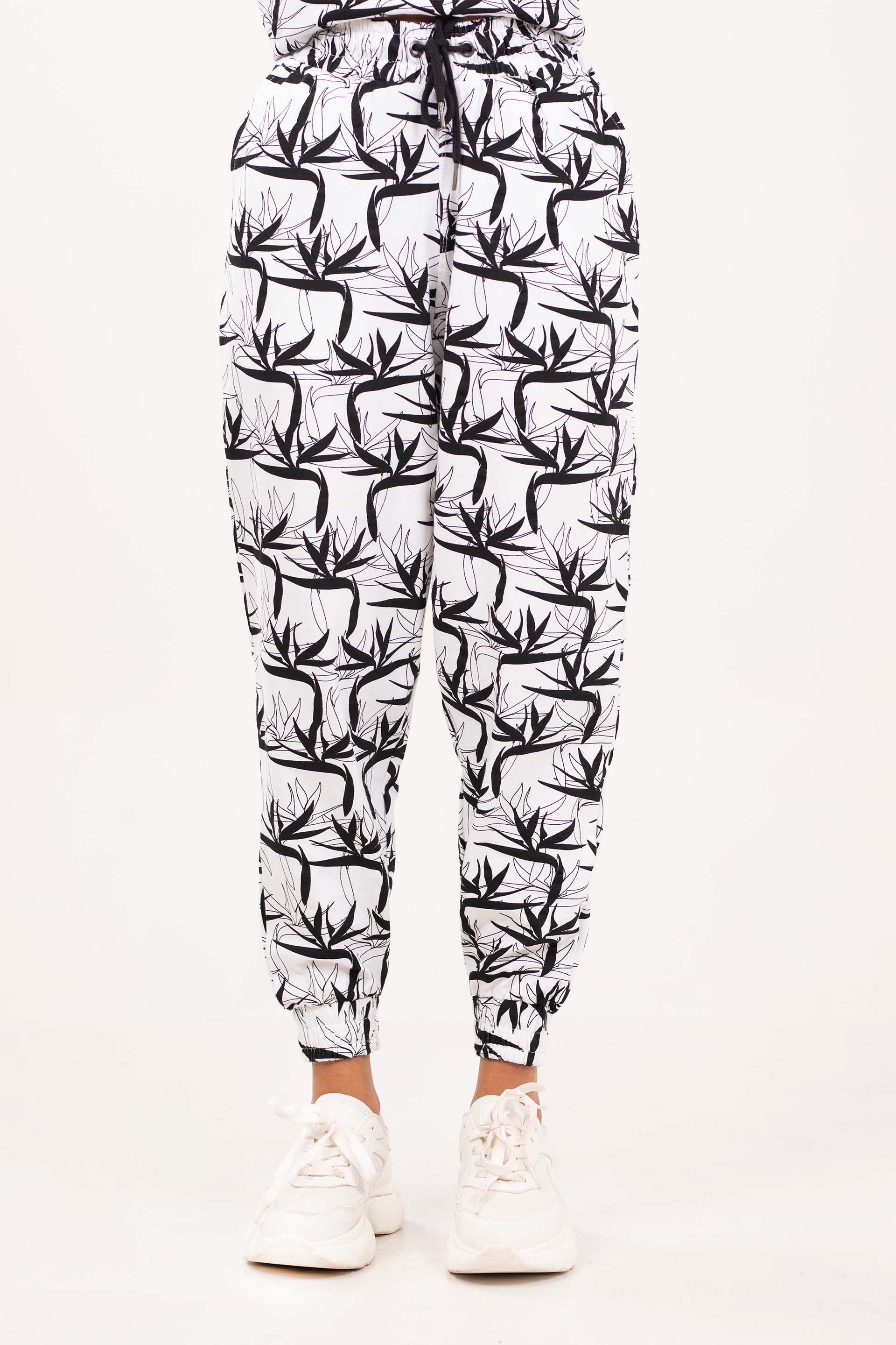 Printed Track Pants