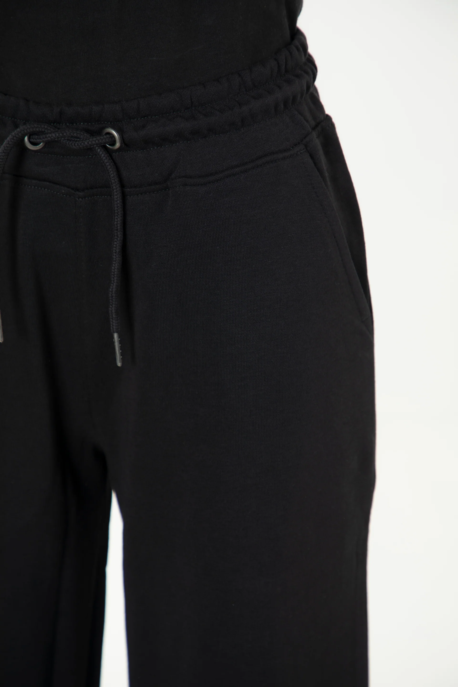 Basic Wide Leg Trousers - Image 2