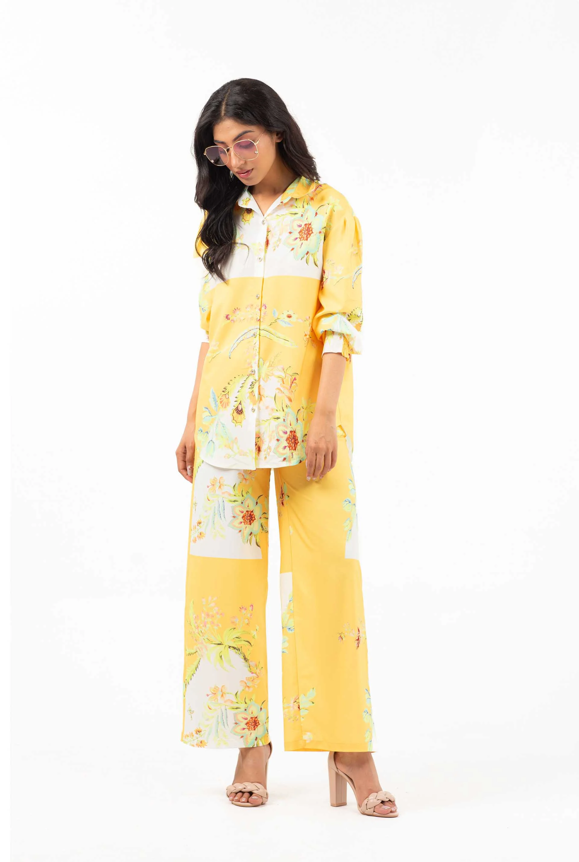 Printed Co-ord Yellow - Image 2