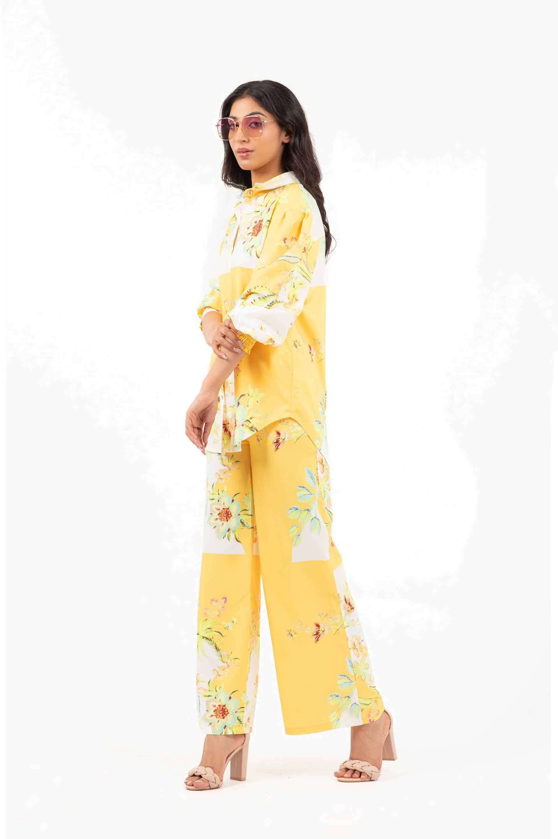 Printed Co-ord Yellow - Image 3