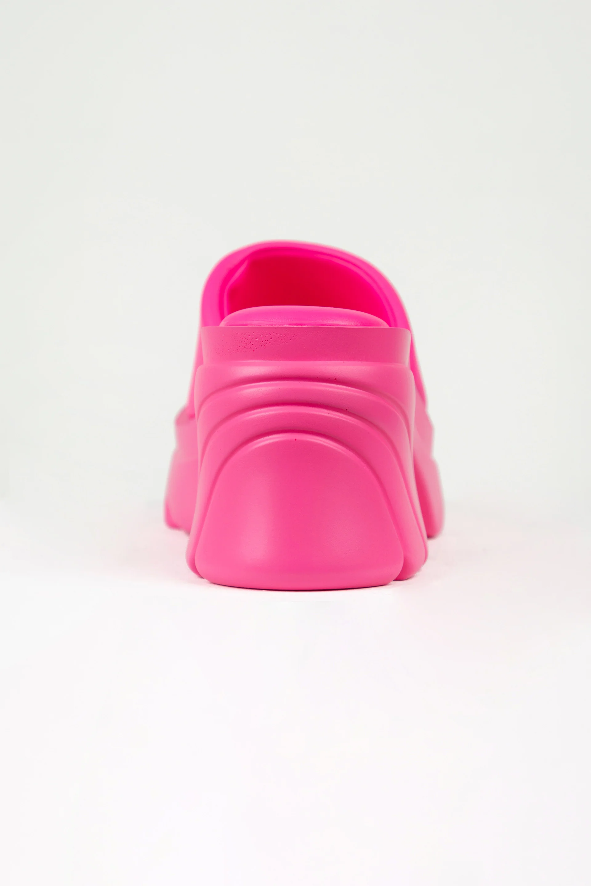 Chunky Slip On Neon Pink - Image 3