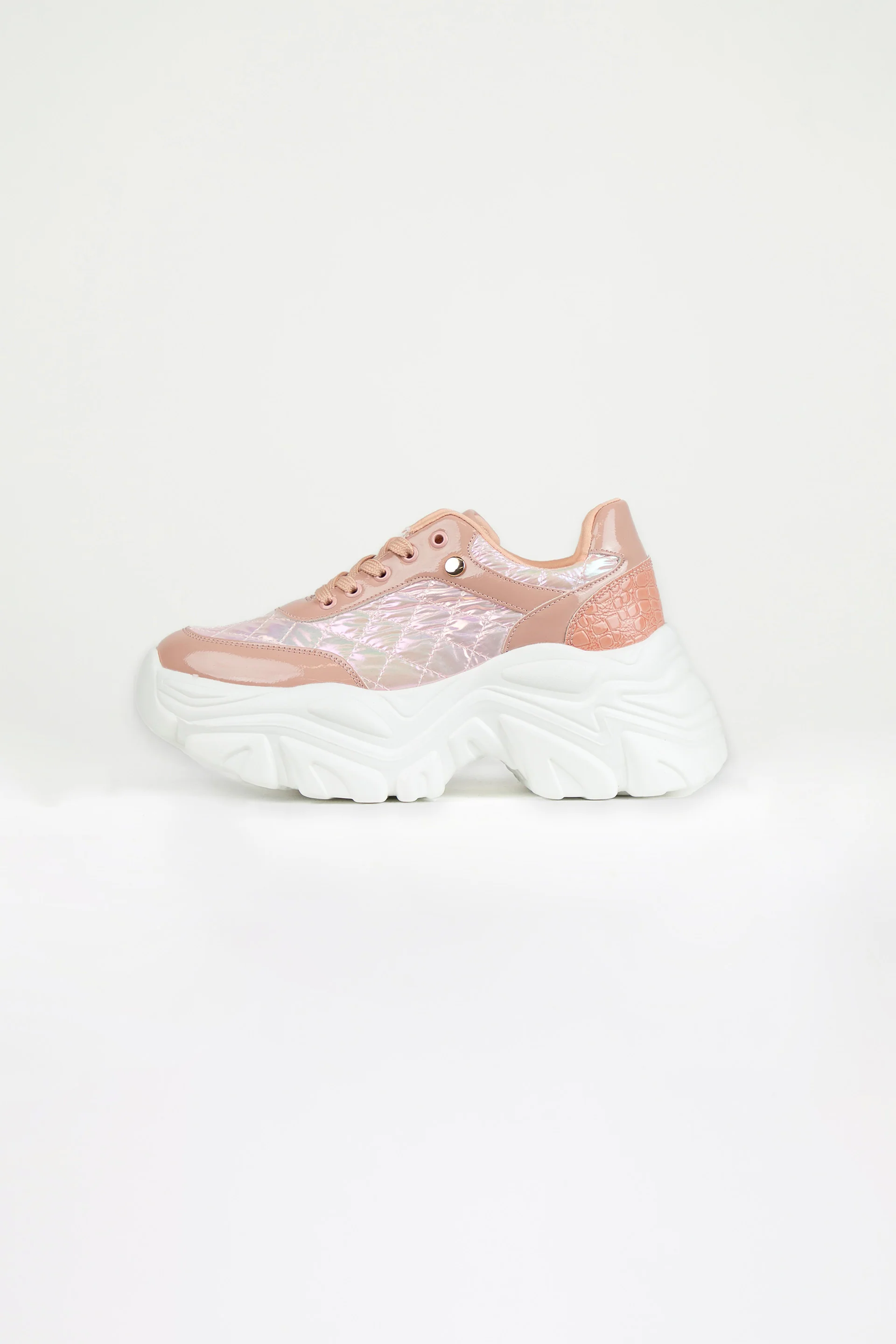 Quilted Joggers Pink - Image 2