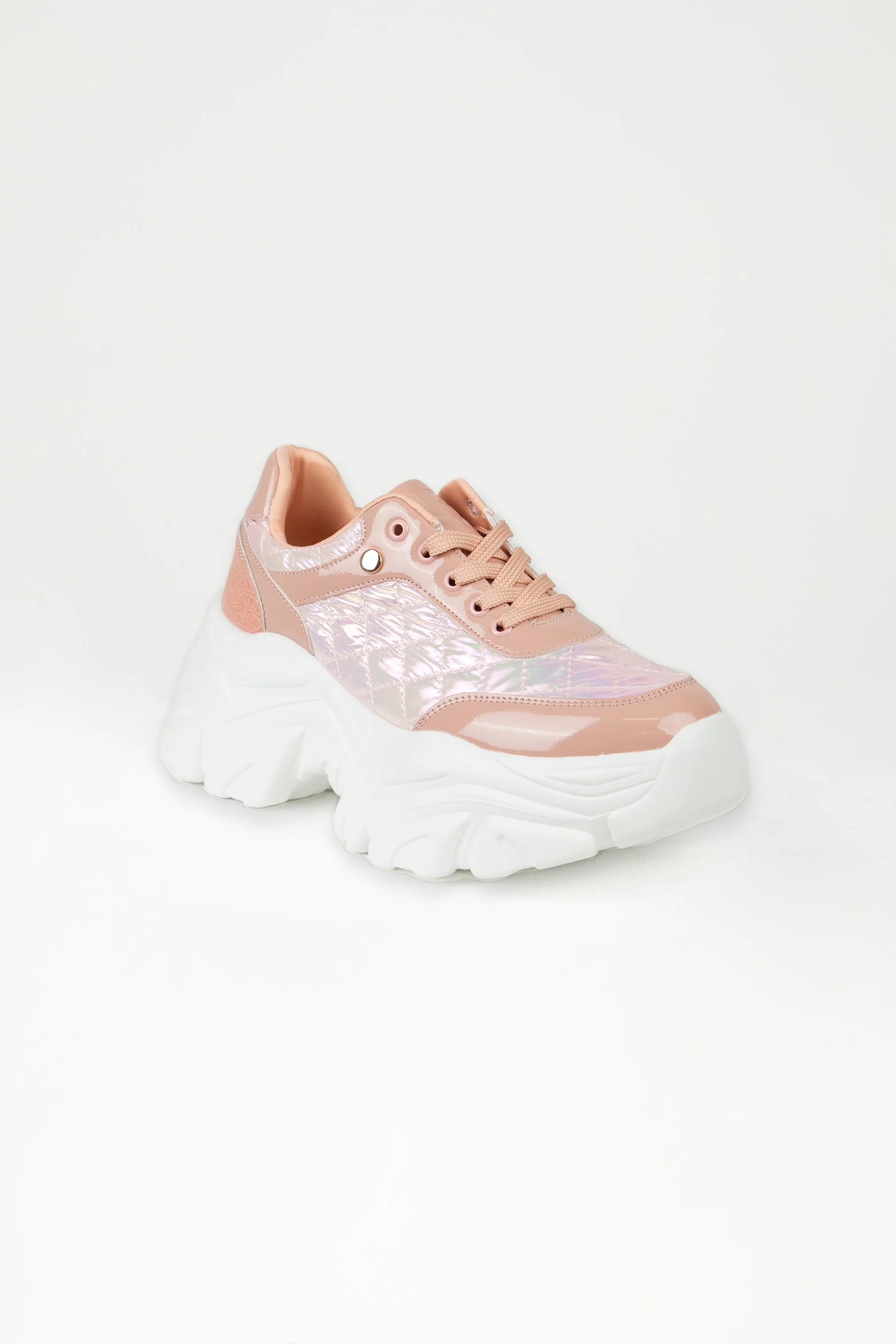 Quilted Joggers Pink - Image 3