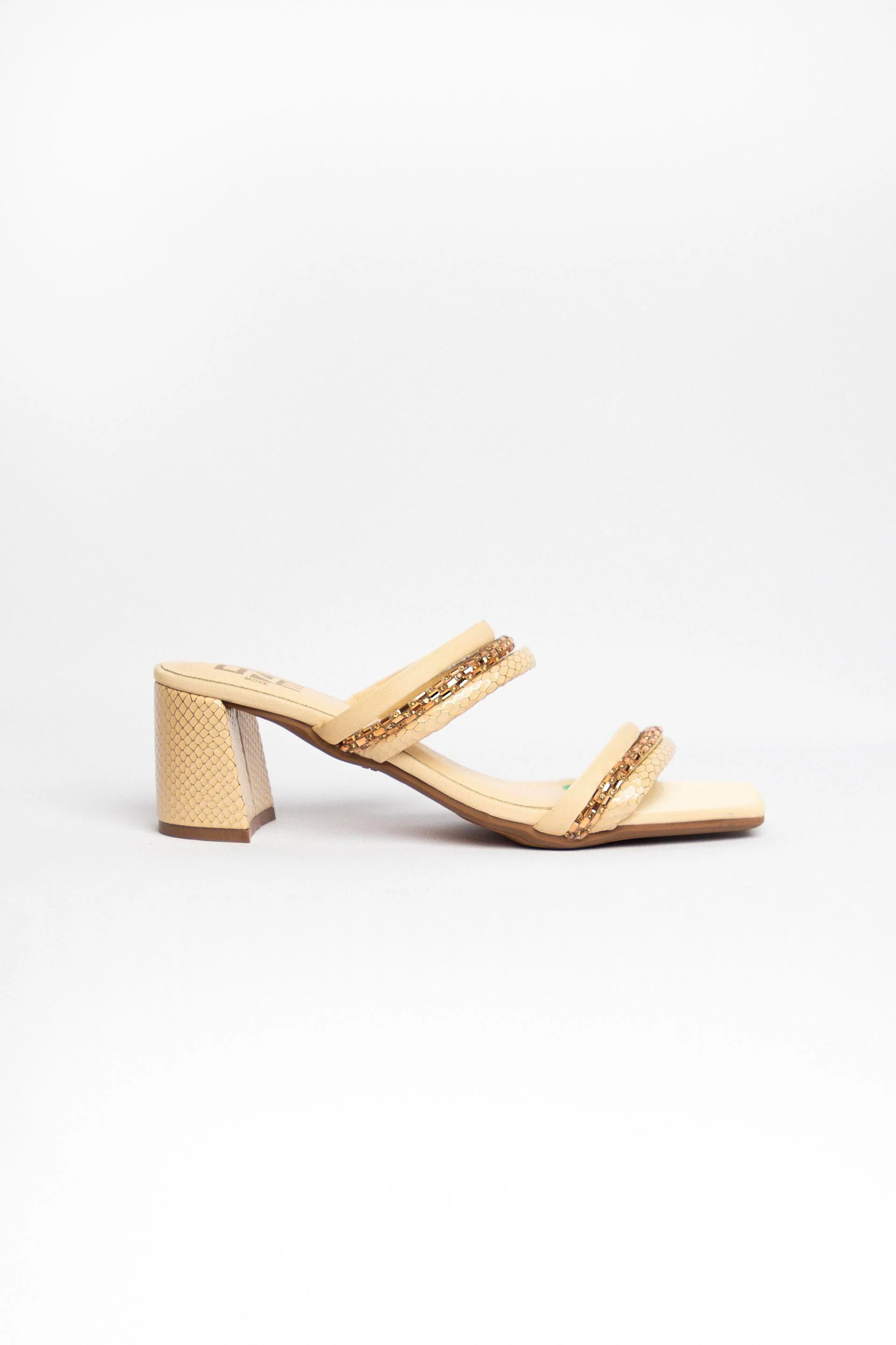 Embellished Sandals Beige - Image 3