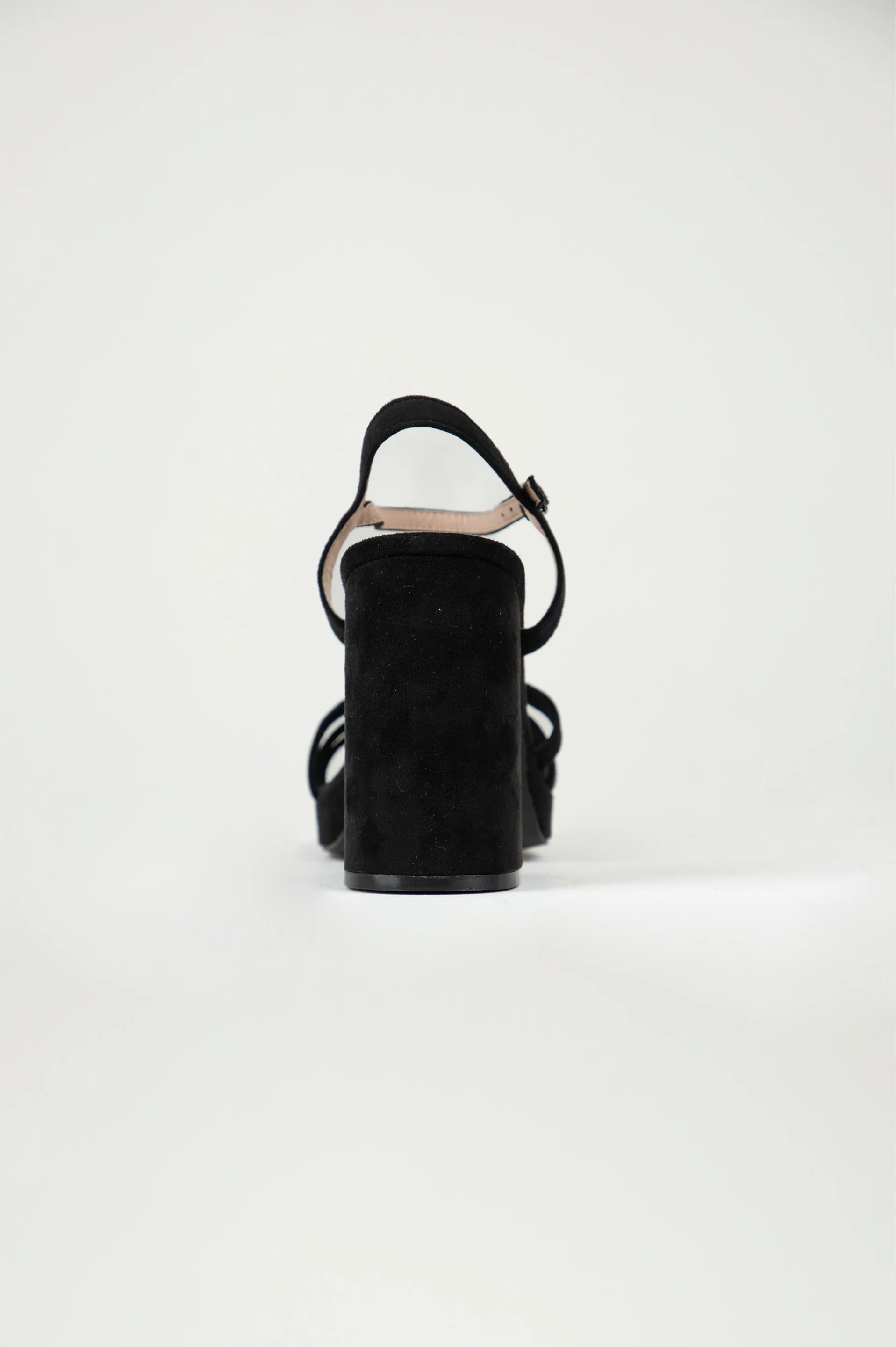 Suede Sandals Black - Image 4