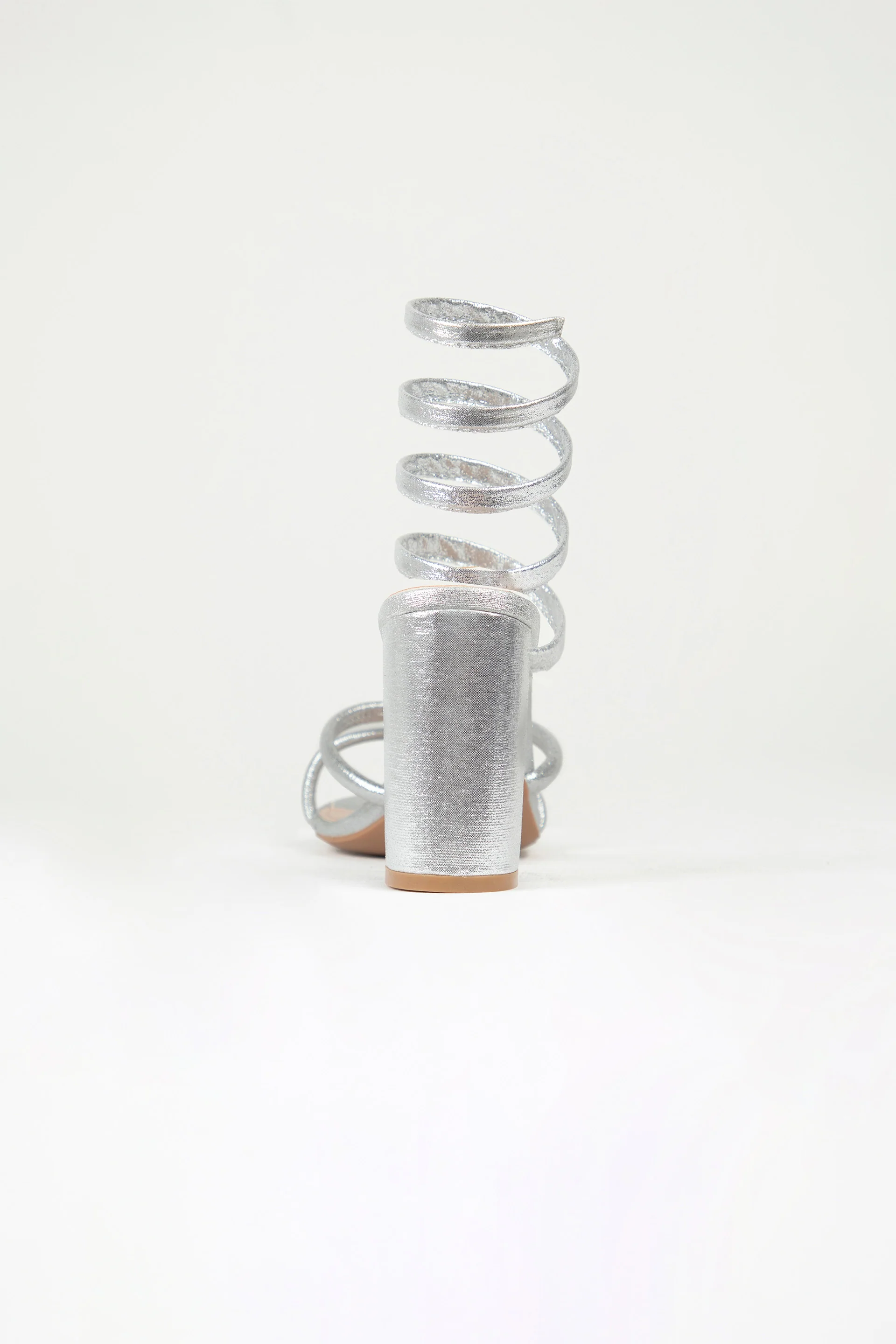 Spiral Sandals Silver - Image 5