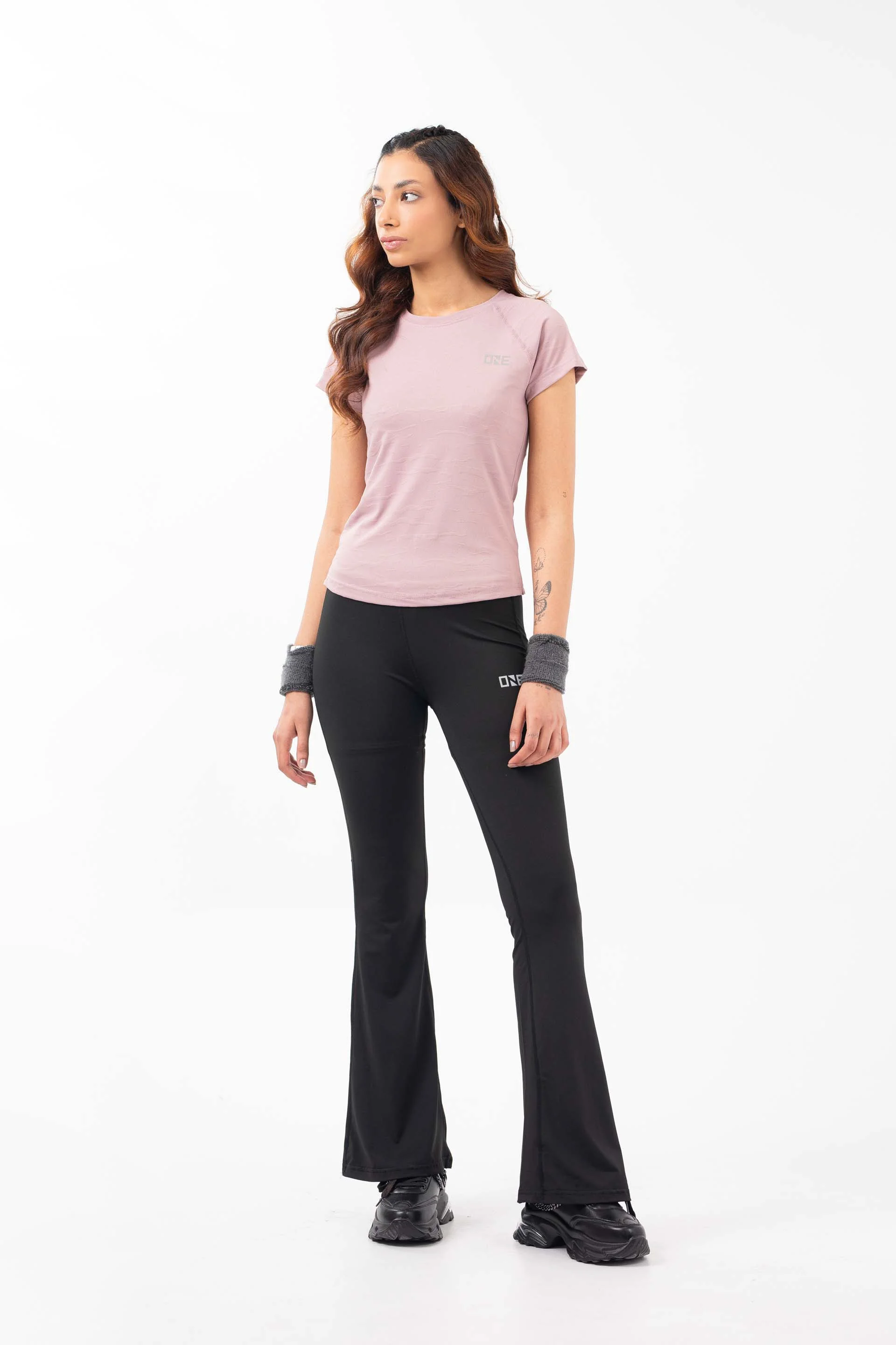 Gym Tee Dark Pink - Image 3