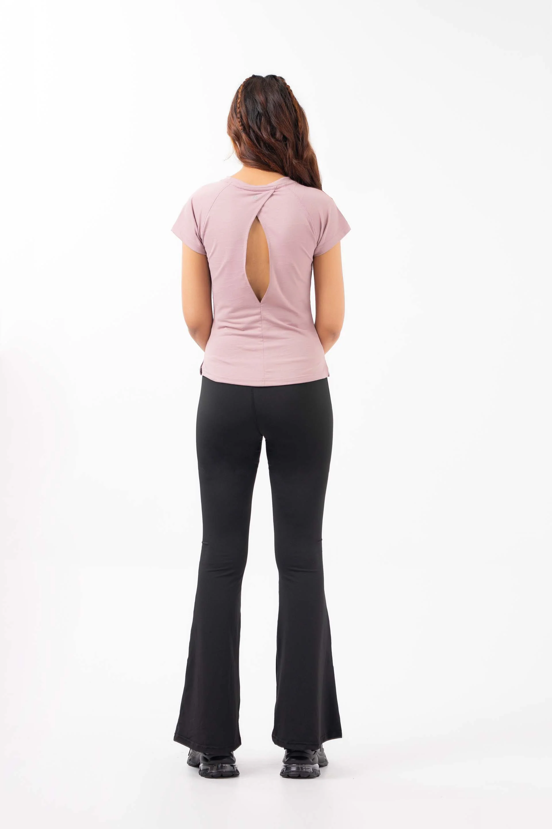 Gym Tee Dark Pink - Image 4