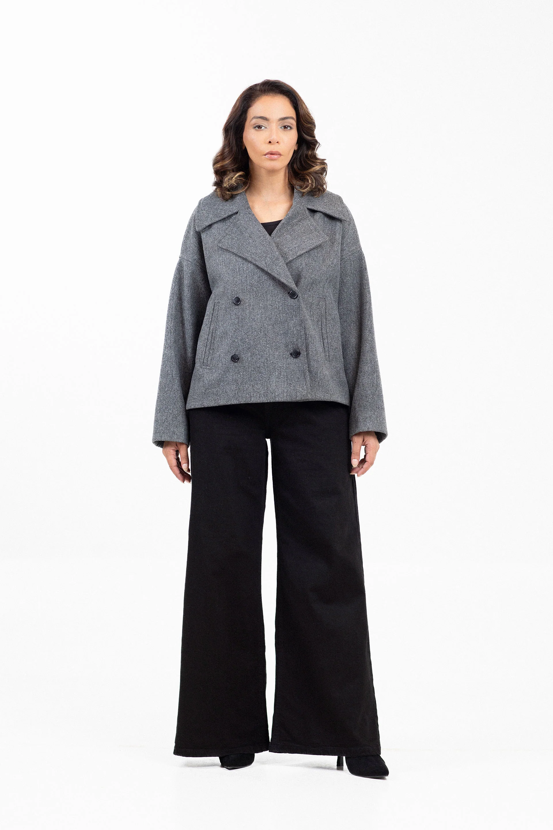 Cropped Coat - Image 2