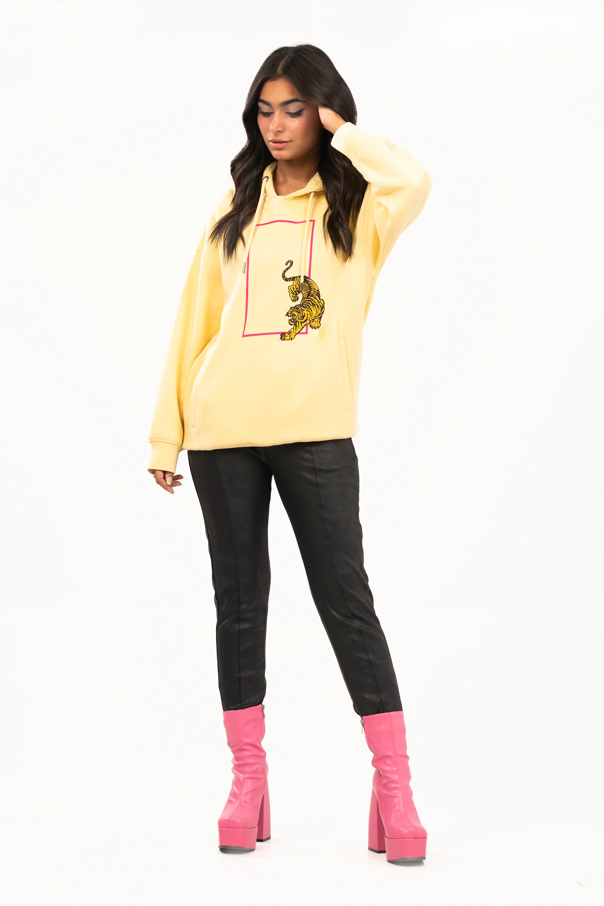 Tiger Pullover Hoodie - Image 2