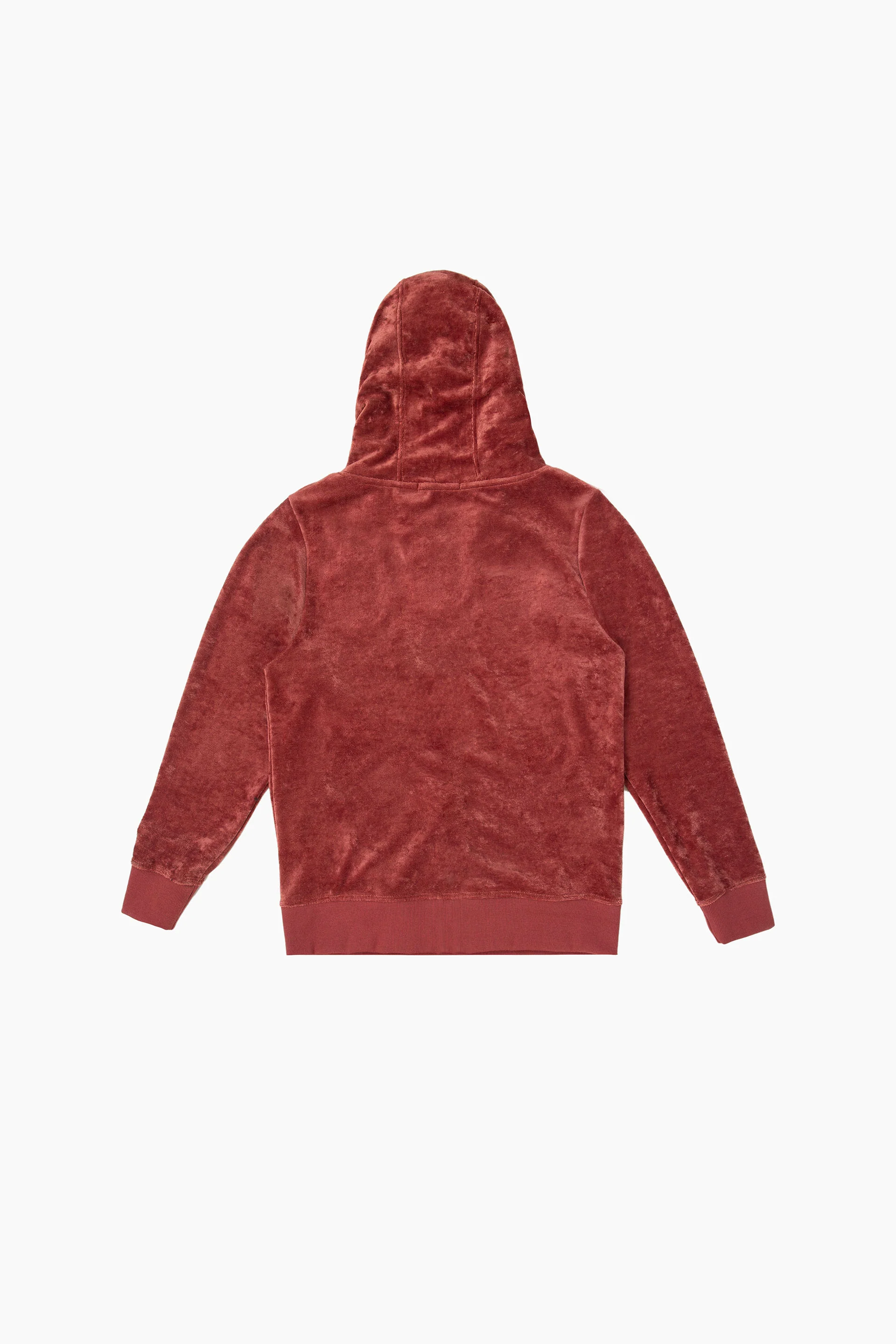 Velour Zipper Hoodie - Image 3