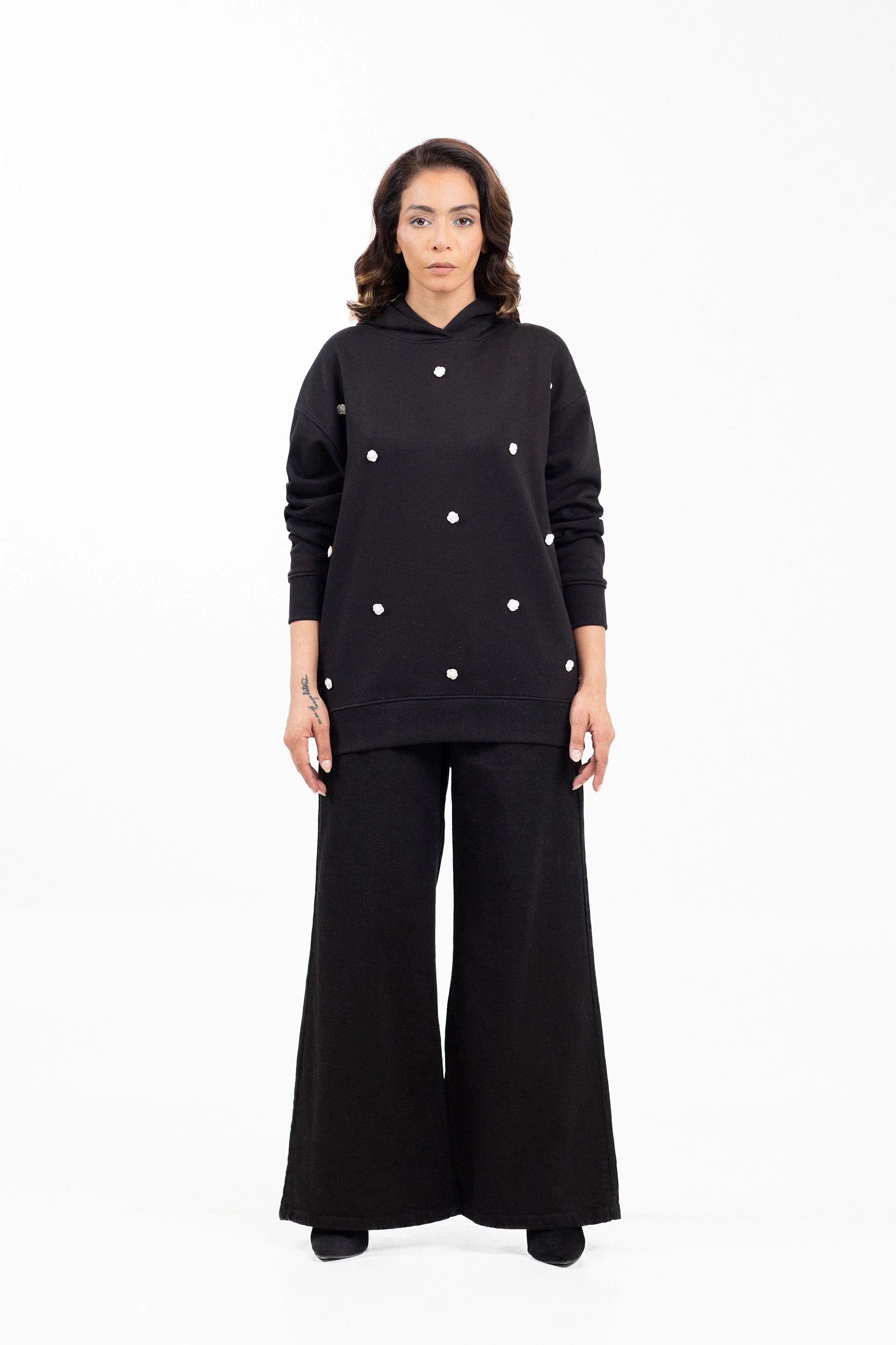 Embellished Pullover Hoodie - Image 2