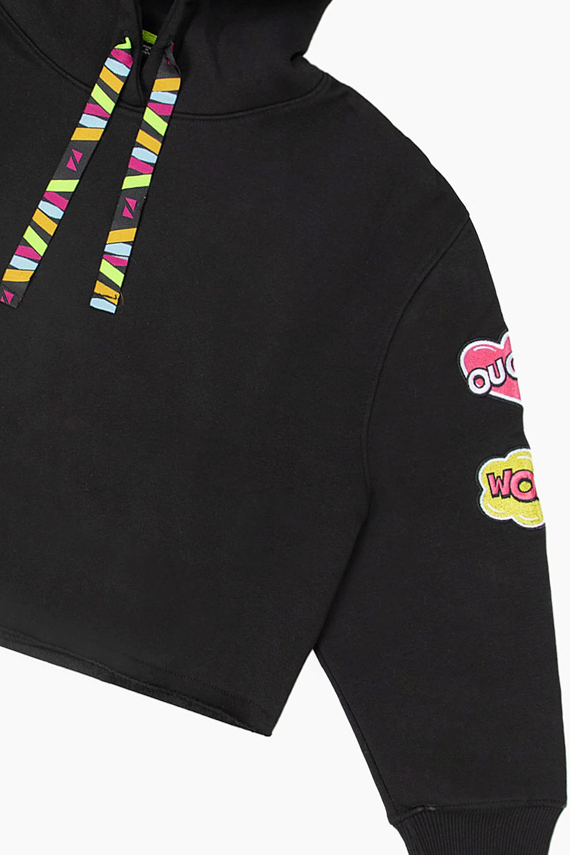 Cropped Pullover Hoodie - Image 2