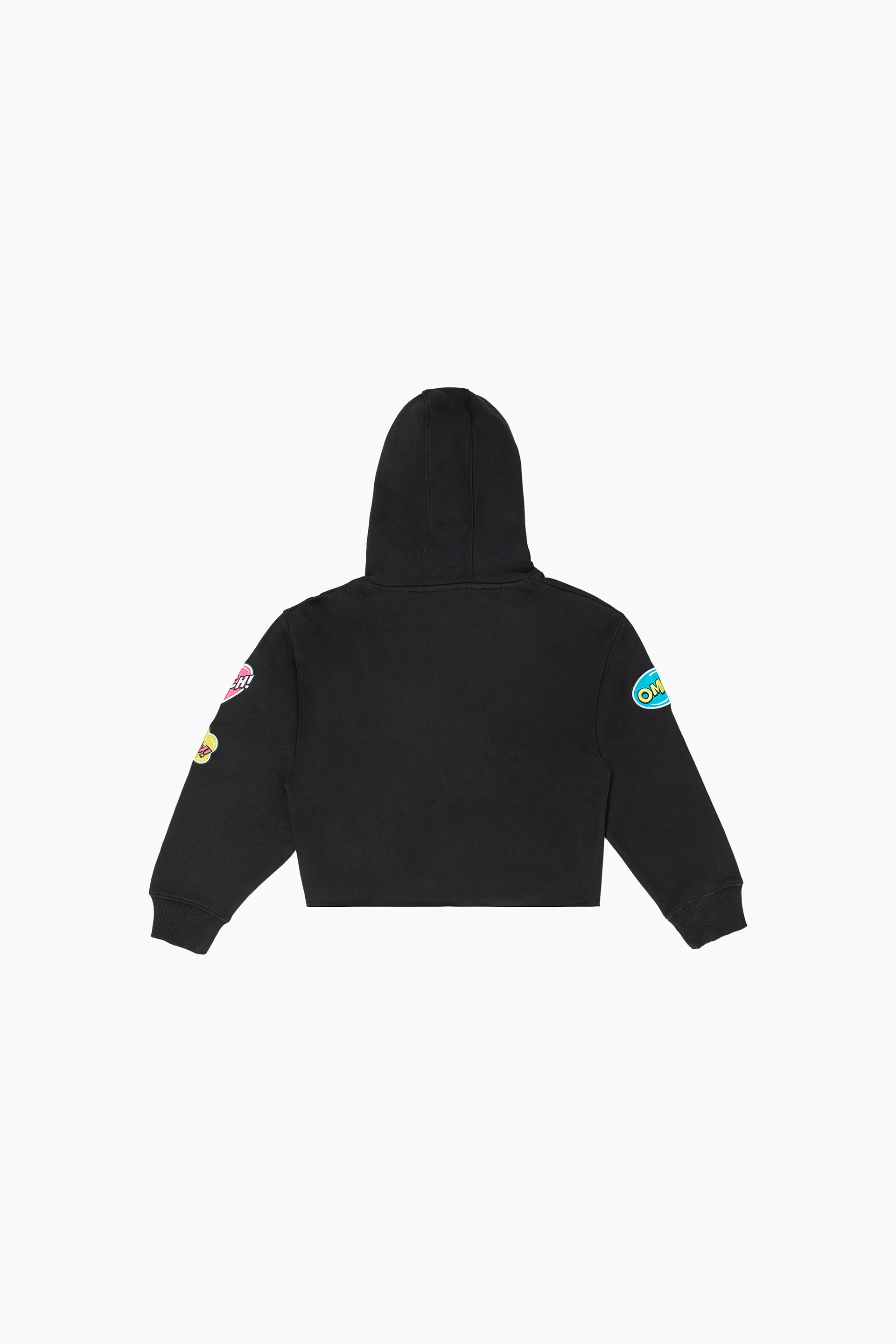 Cropped Pullover Hoodie - Image 3