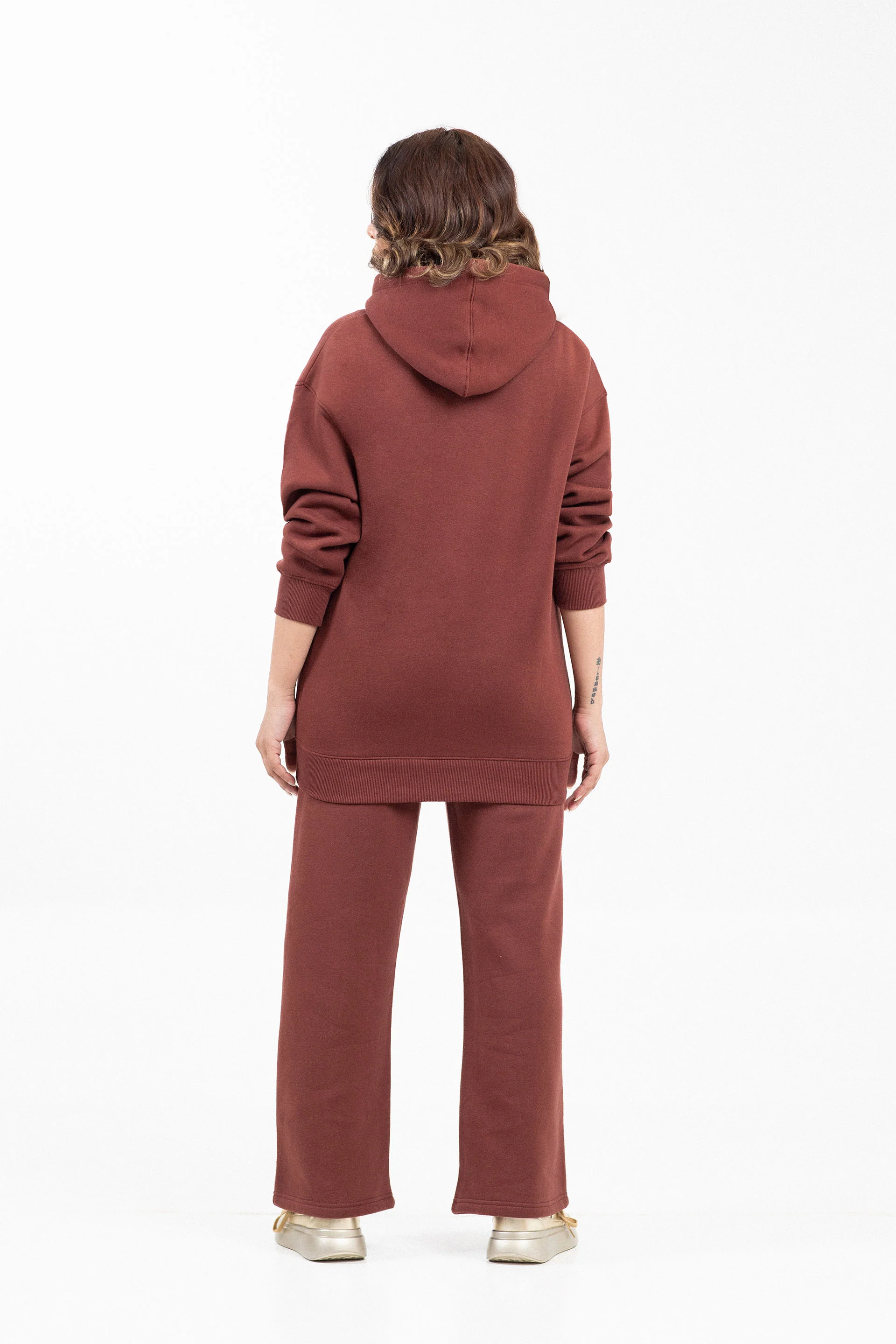 Printed Pullover Hoodie - Image 4