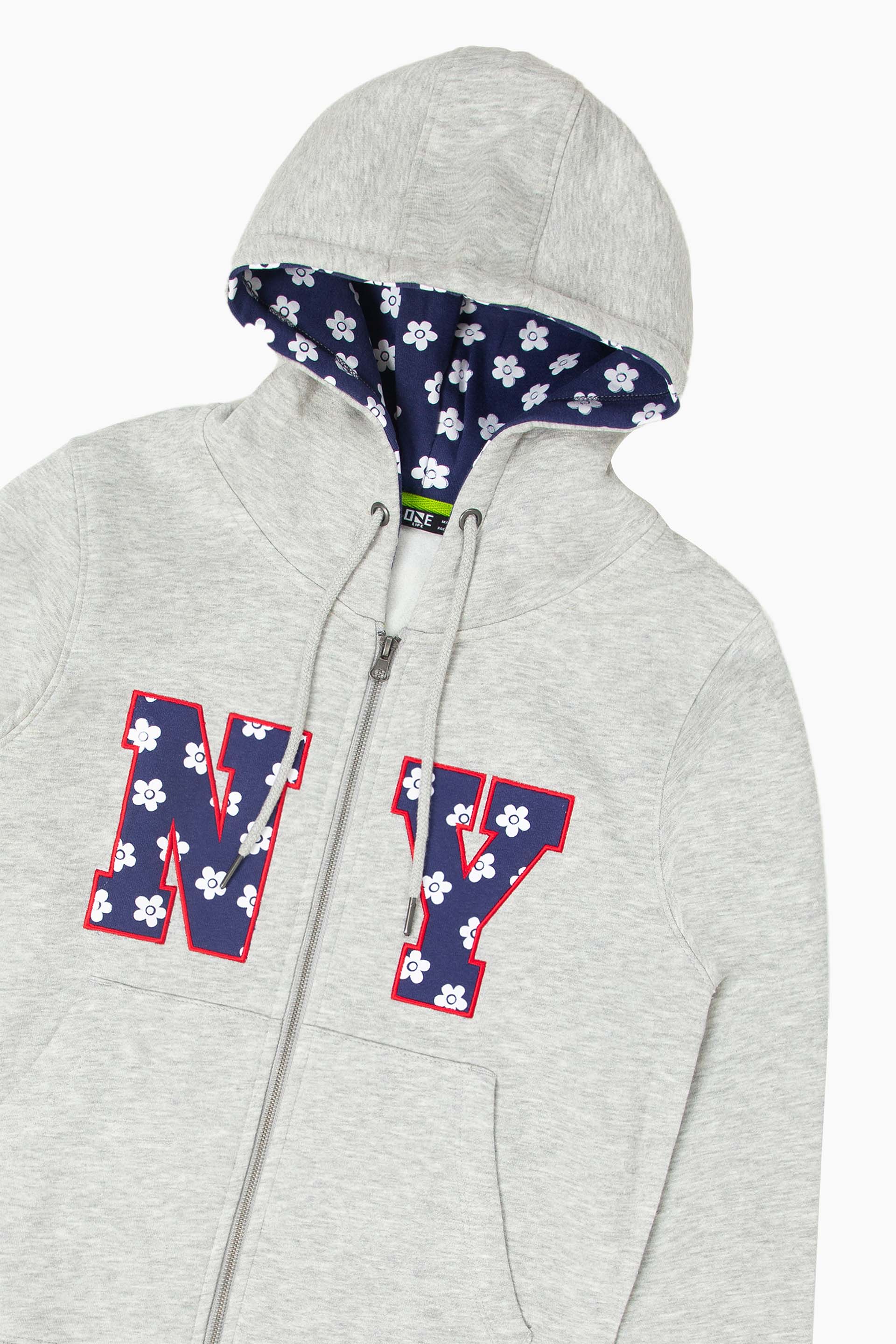 Apploque Zipper Hoodie - Image 2