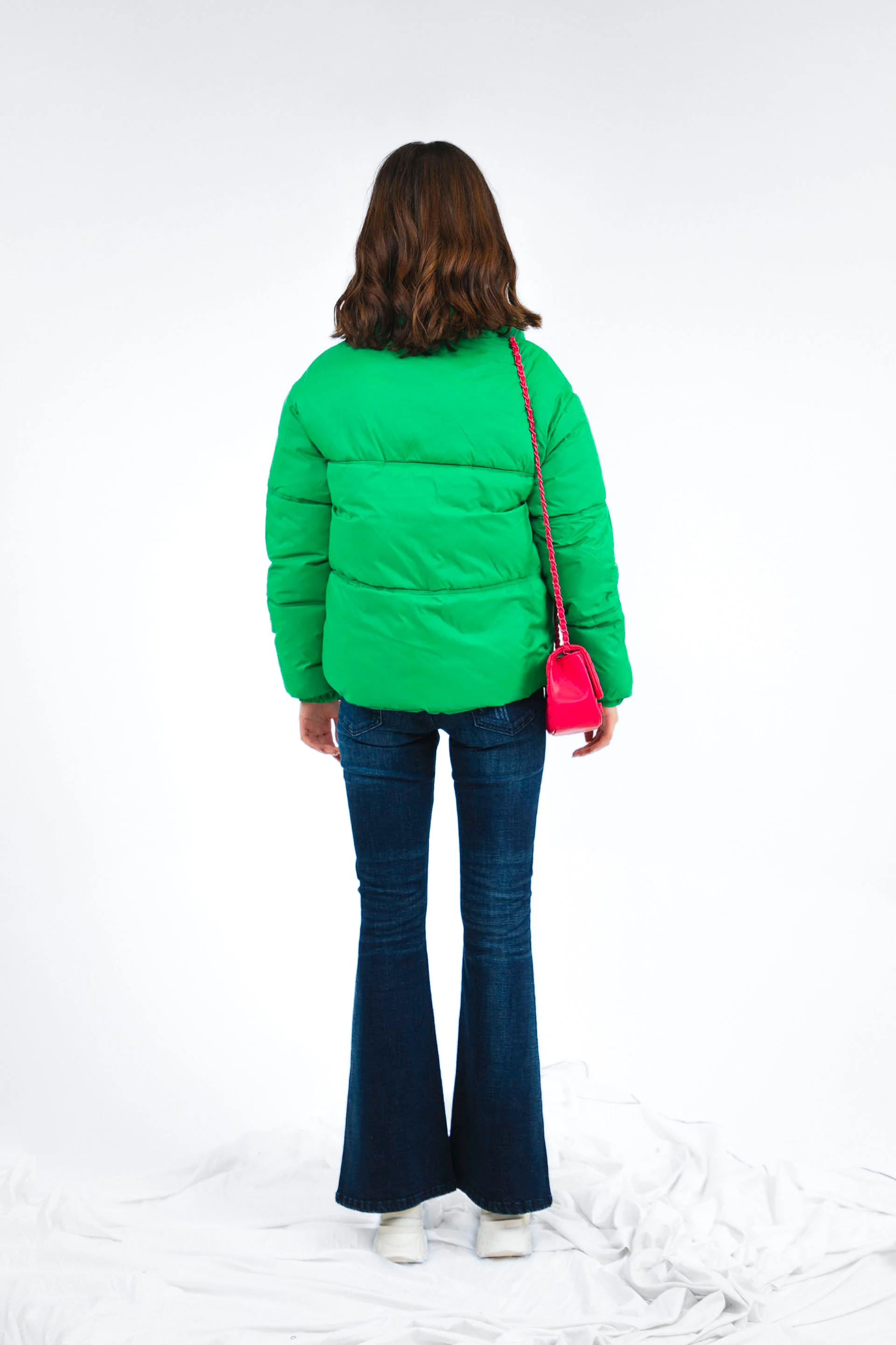 Puffer Jacket Green - Image 4