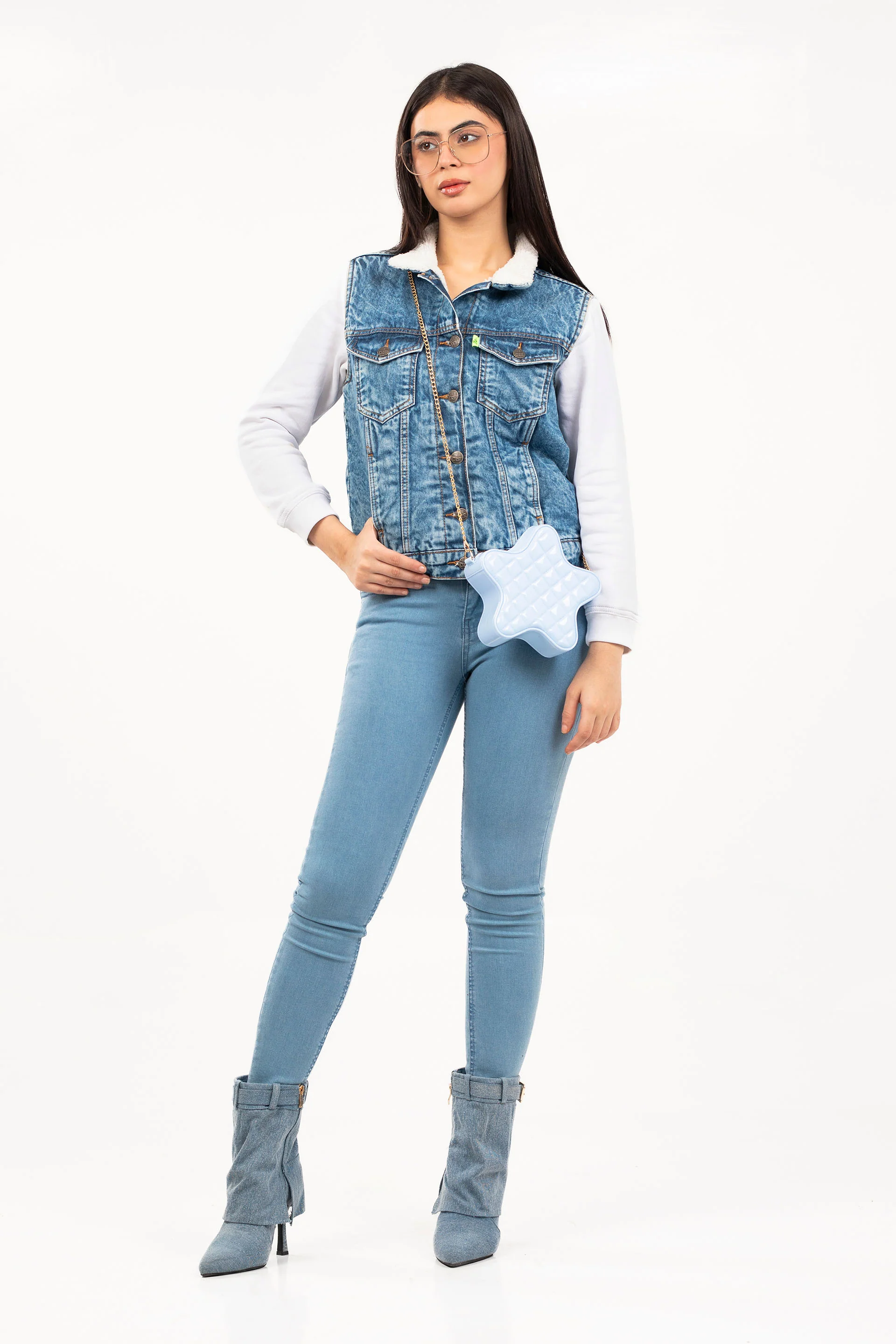 Varsity Denim Jacket - Image 2
