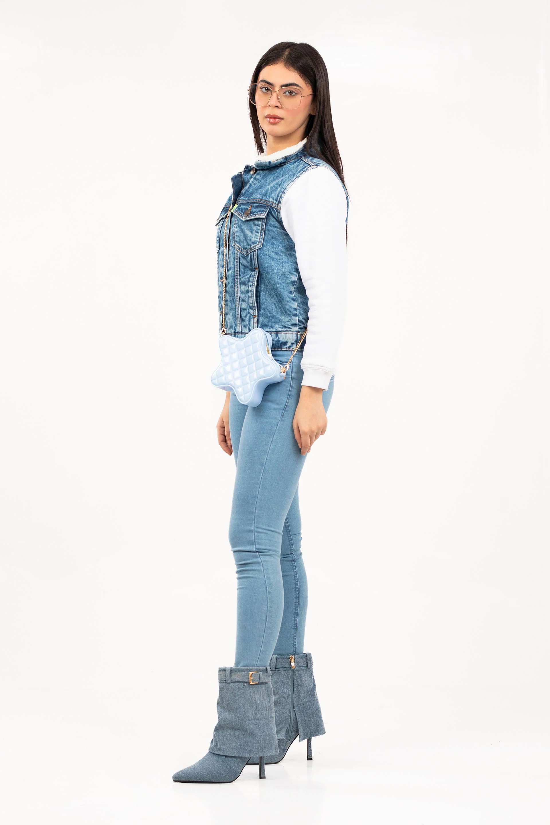 Varsity Denim Jacket - Image 4