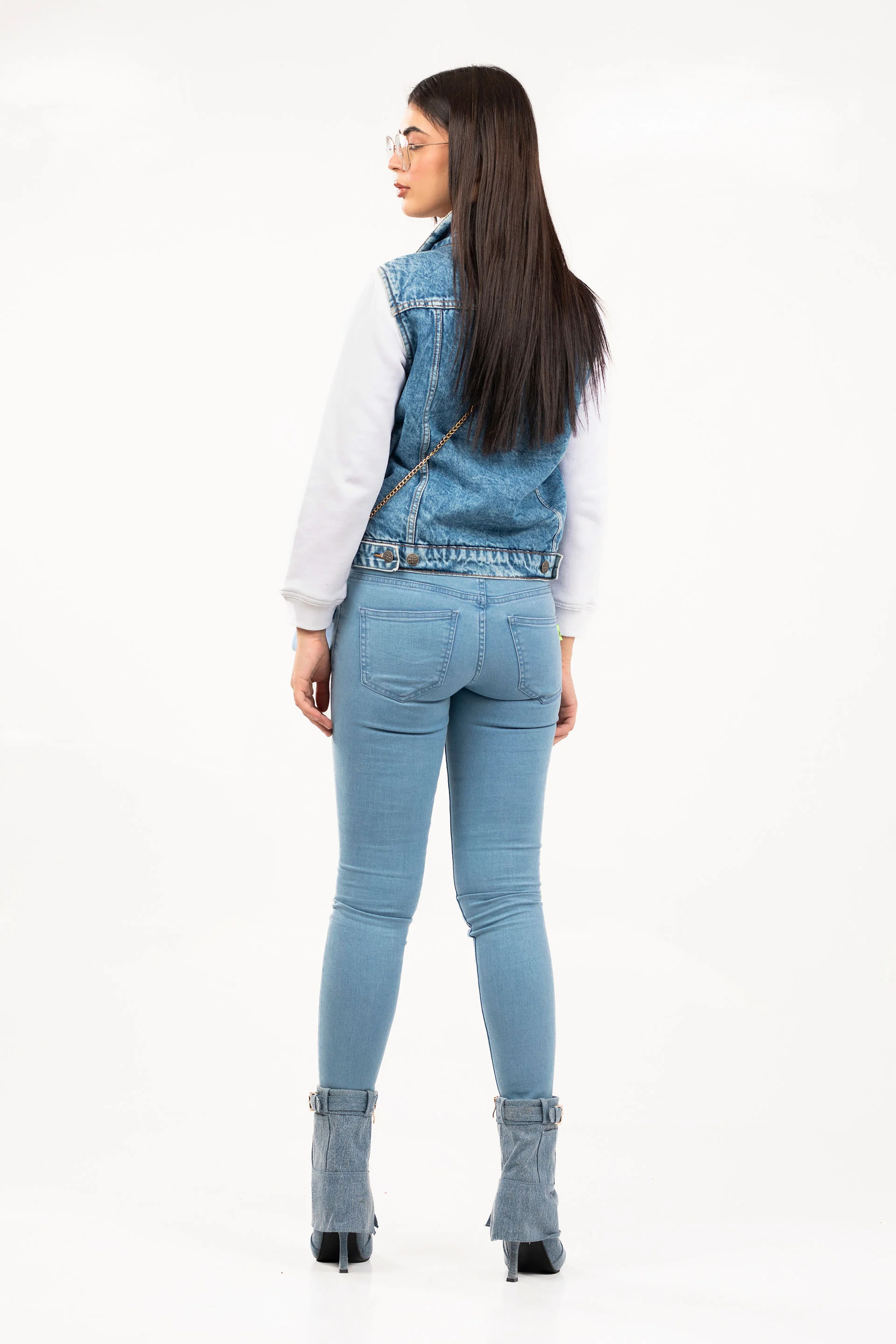Varsity Denim Jacket - Image 5